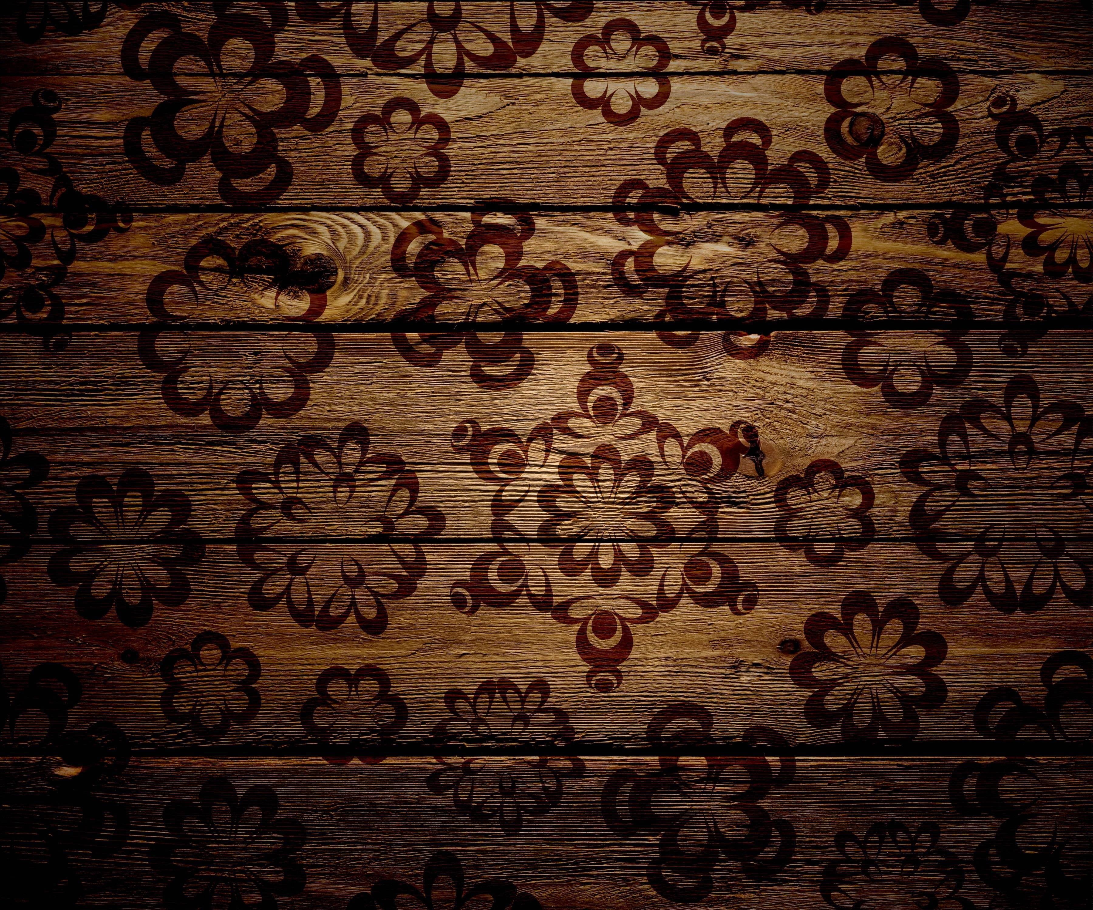 wall, retro Styled, pattern, creativity, plank, ornate, patterns, indoors, dark, choice, floral, 2K, texture, wood, color, no People, architecture, wall - building feature, HD Wallpaper