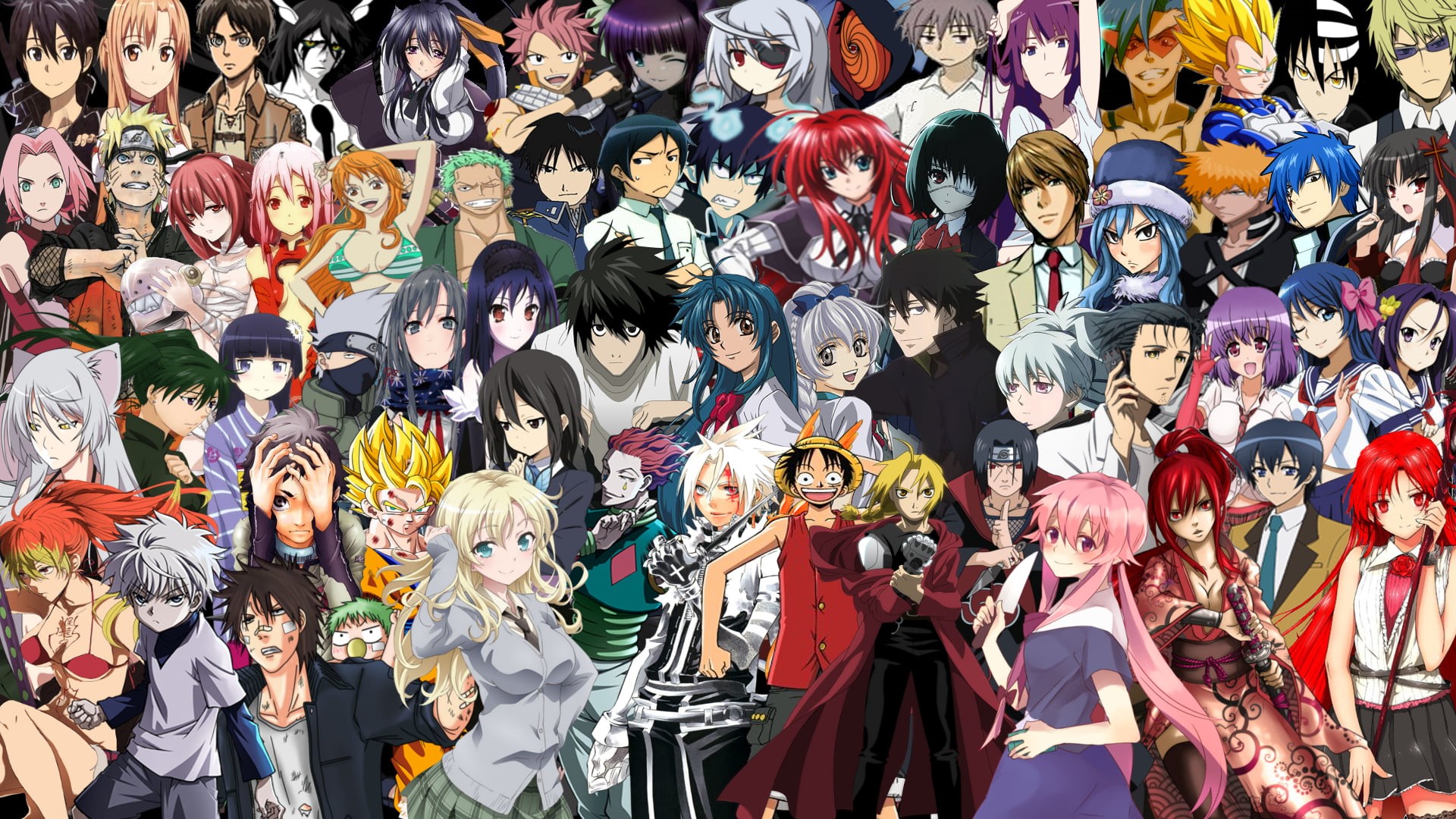 variation, Darker than Black, Ulquiorra Cifer, representation, celebration, Uchiha Itachi, Naruto Shippuuden, Bleach, creativity, Ore no Imouto ga Konnani Kawaii Wake ga Nai, HD Wallpaper