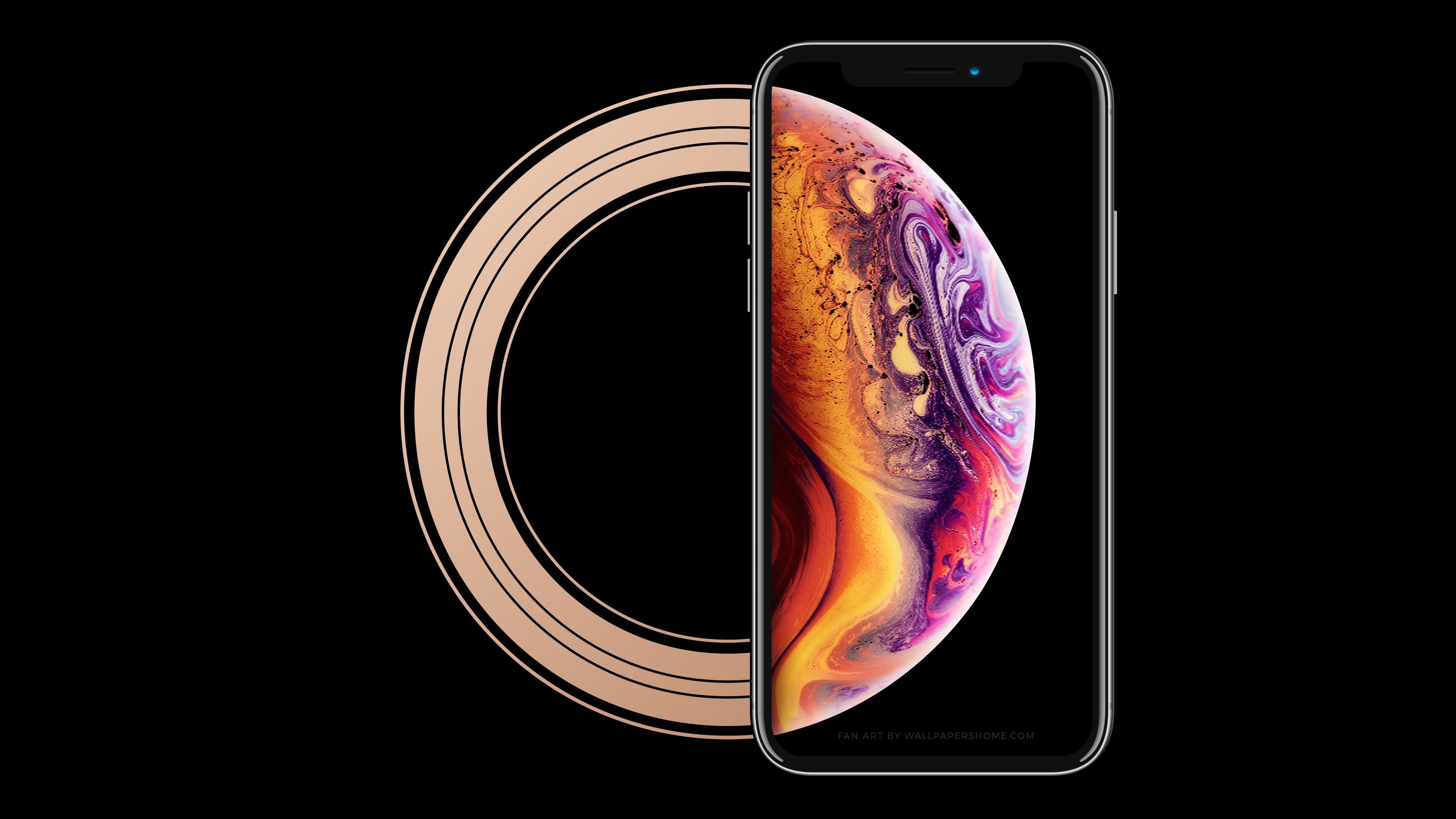 4K, 4K, iPhone XS, HD Wallpaper