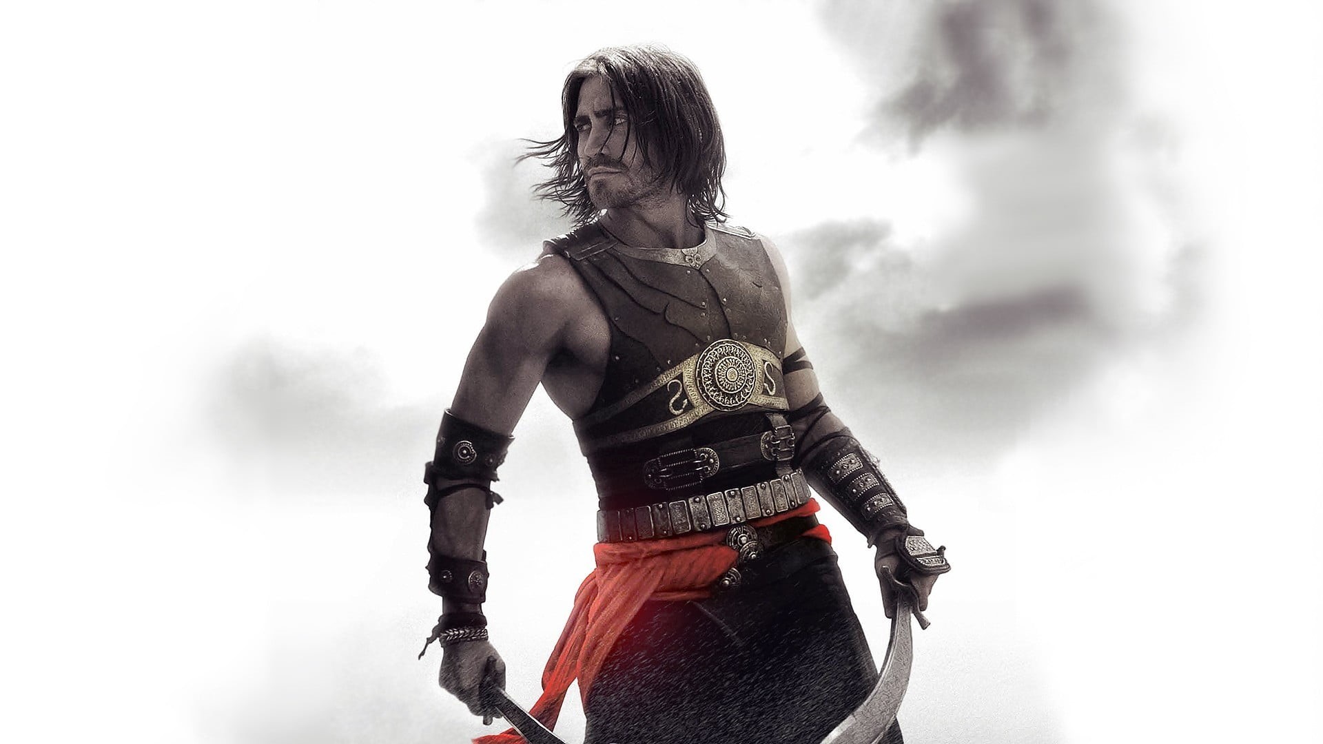 black, clothing, s, females, winter, standing, Prince of Persia: The Sands of Time, leisure activity, real people, one person, Jake Gyllenhaal, sky, 1080P, HD Wallpaper