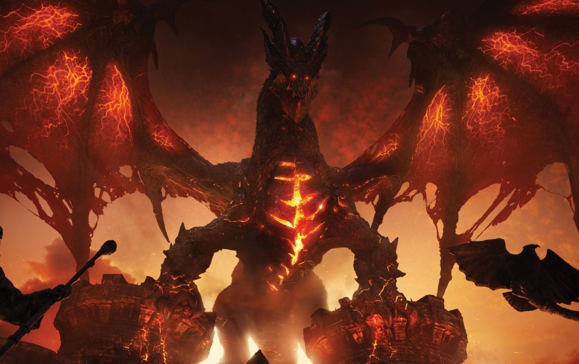 Warcraft, Deathwing (World Of Warcraft), 1080P, World Of Warcraft, HD Wallpaper