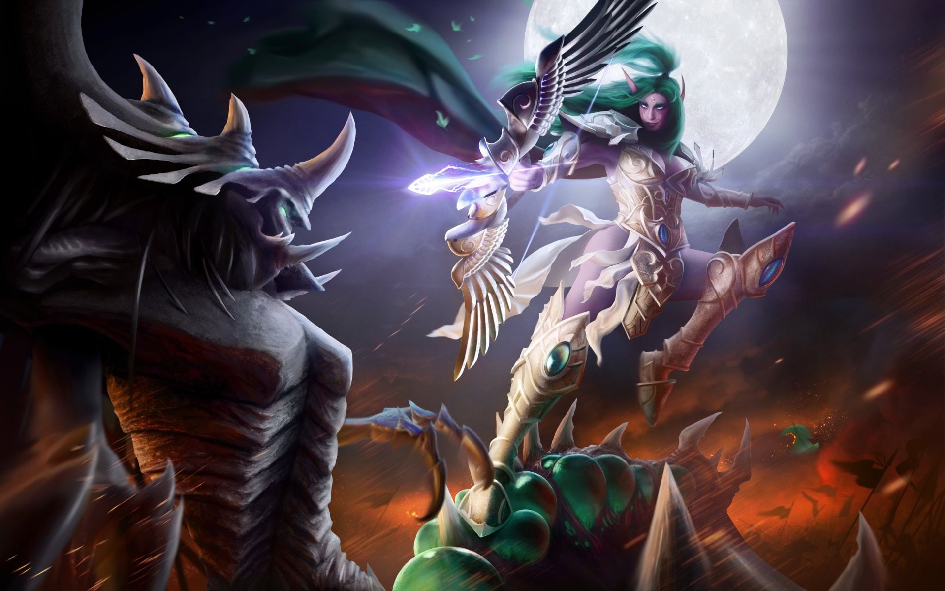 Heroes of the Storm, Tyrande Whisperwind, Video Game, 1080P, HD Wallpaper