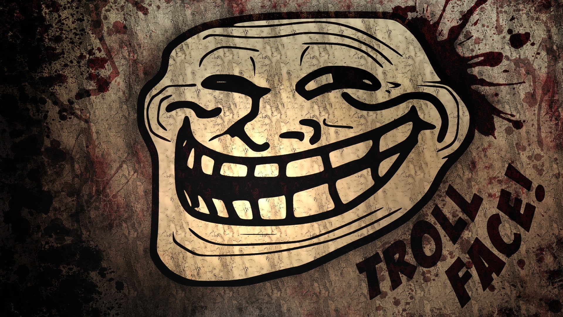 troll, funny, face, modern, 1080P, HD Wallpaper