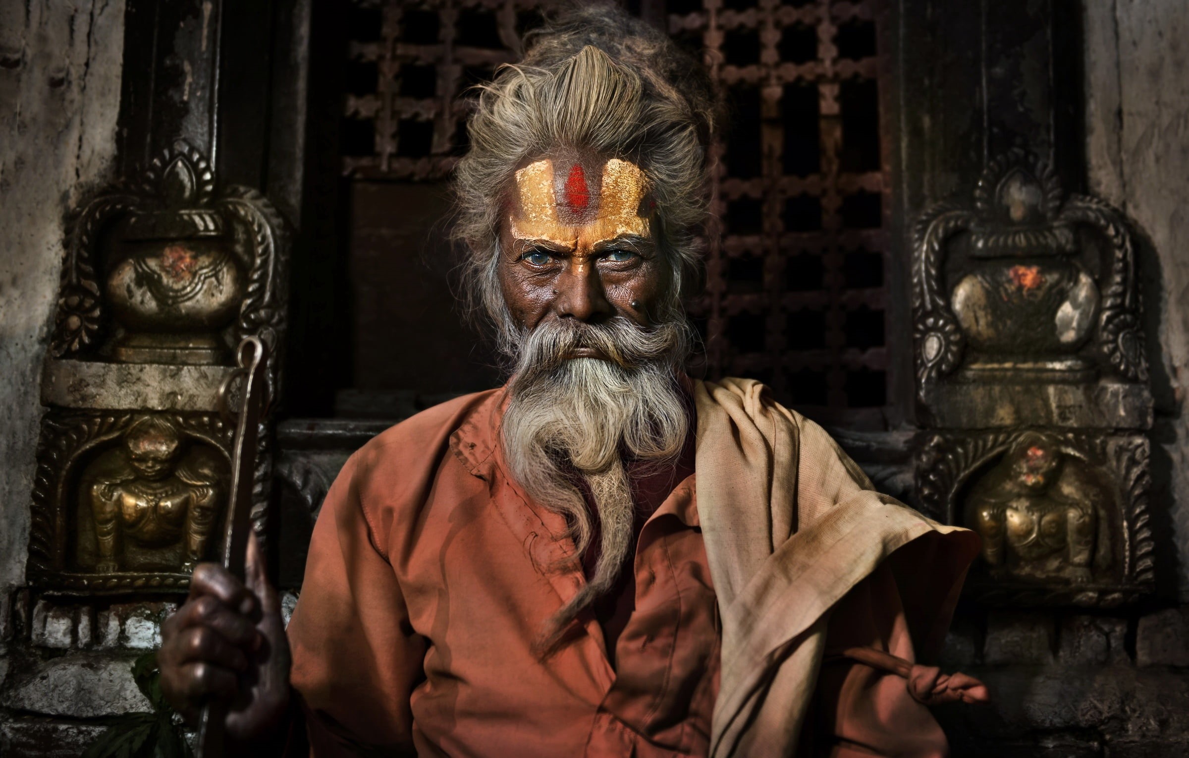 Nepal, Hindu Priest, 1080P, Pashupatinath Temple, HD Wallpaper
