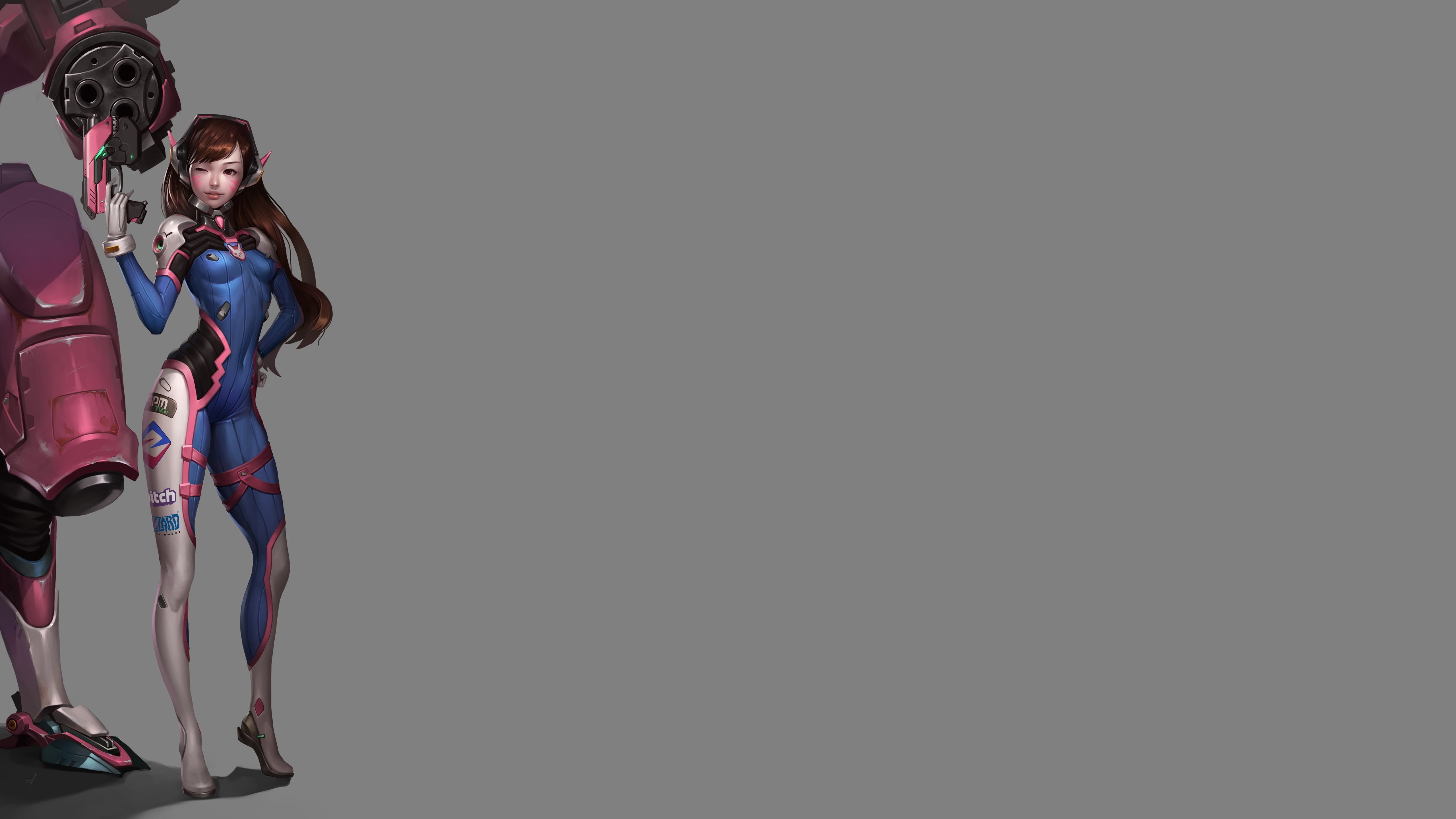 young men, full length, looking at camera, digital art, adult, Overwatch, brown, digital, game, arts culture and entertainment, men, people, couple - relationship, HD Wallpaper