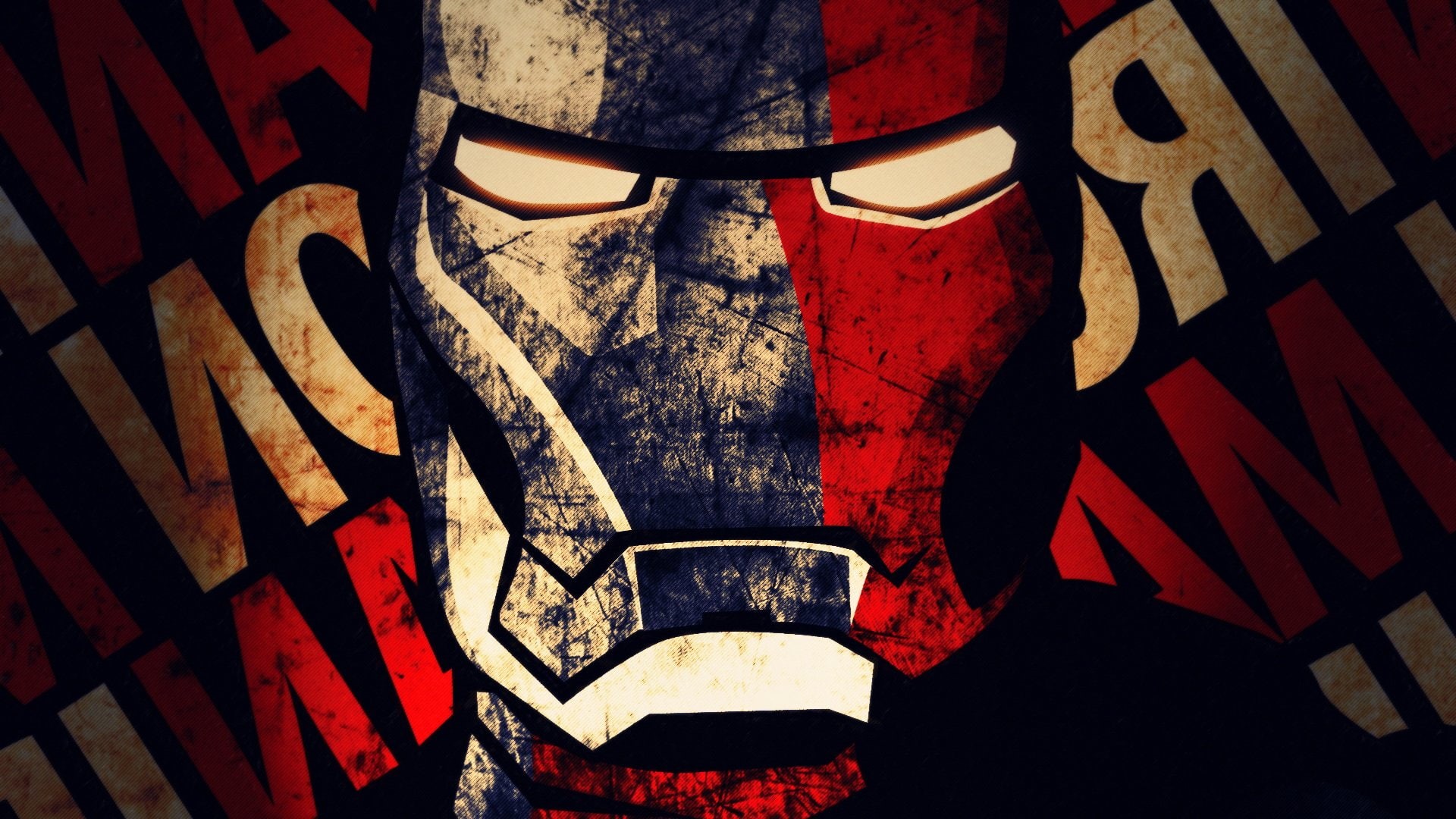 comic, marvel, man, ironman, grunge, 1080P, avengers, iron, comics, steel, metal, avenger, HD Wallpaper