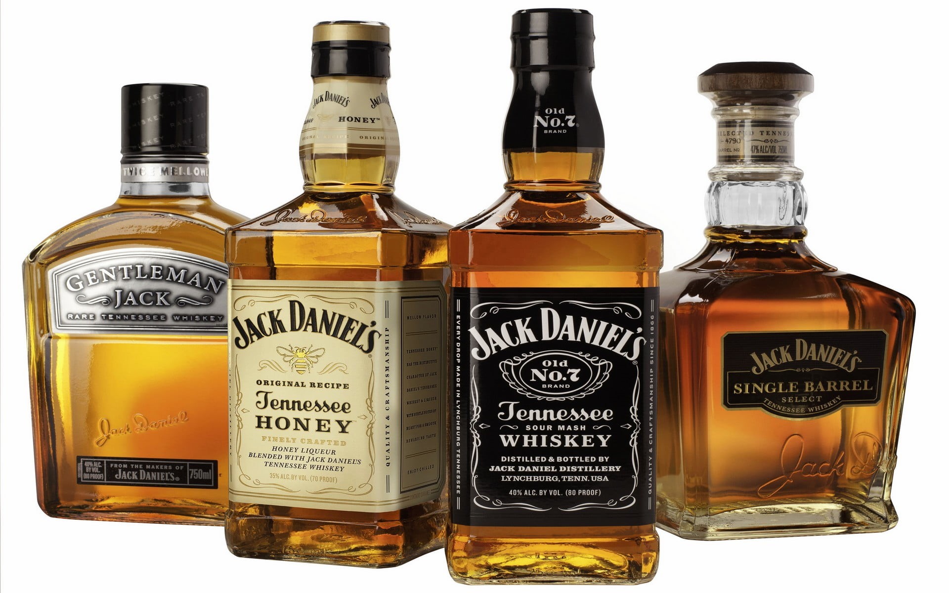 food and drink, container, still life, side by side, drink, no people, white background, homeopathic medicine, western script, Jack Daniels, communication, HD Wallpaper