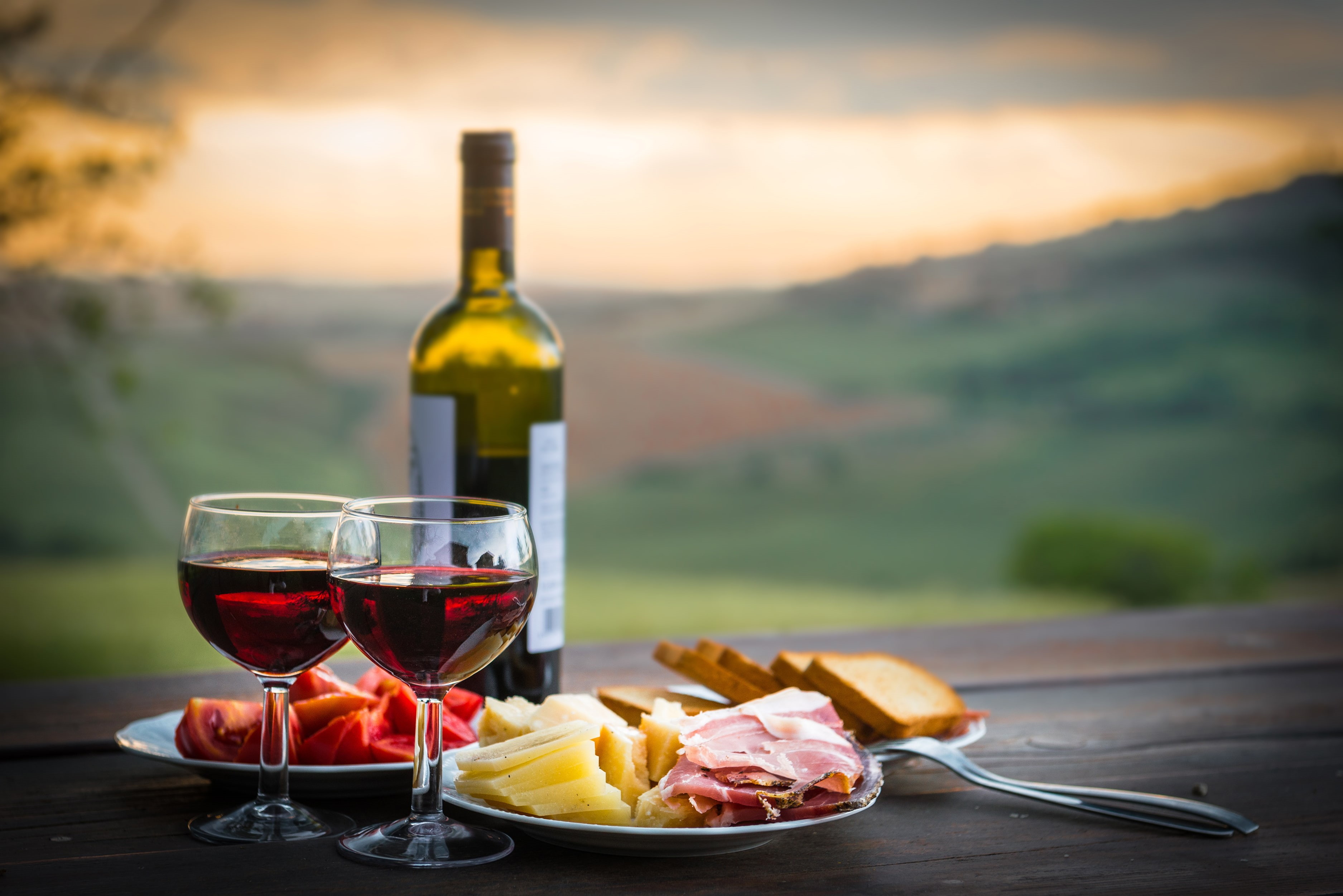 food and drink, focus on foreground, plug, food, alcohol, refreshment, table, wine, drinking glass, green, no people, glasses, nature, bokeh, healthy eating, HD Wallpaper