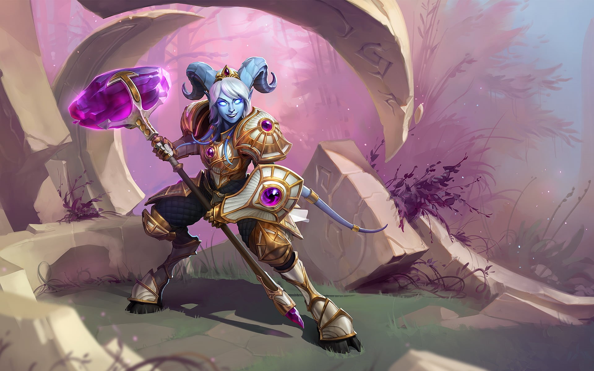 Heroes of the Storm, Yrel (Warcraft), Video Game, 1080P, HD Wallpaper