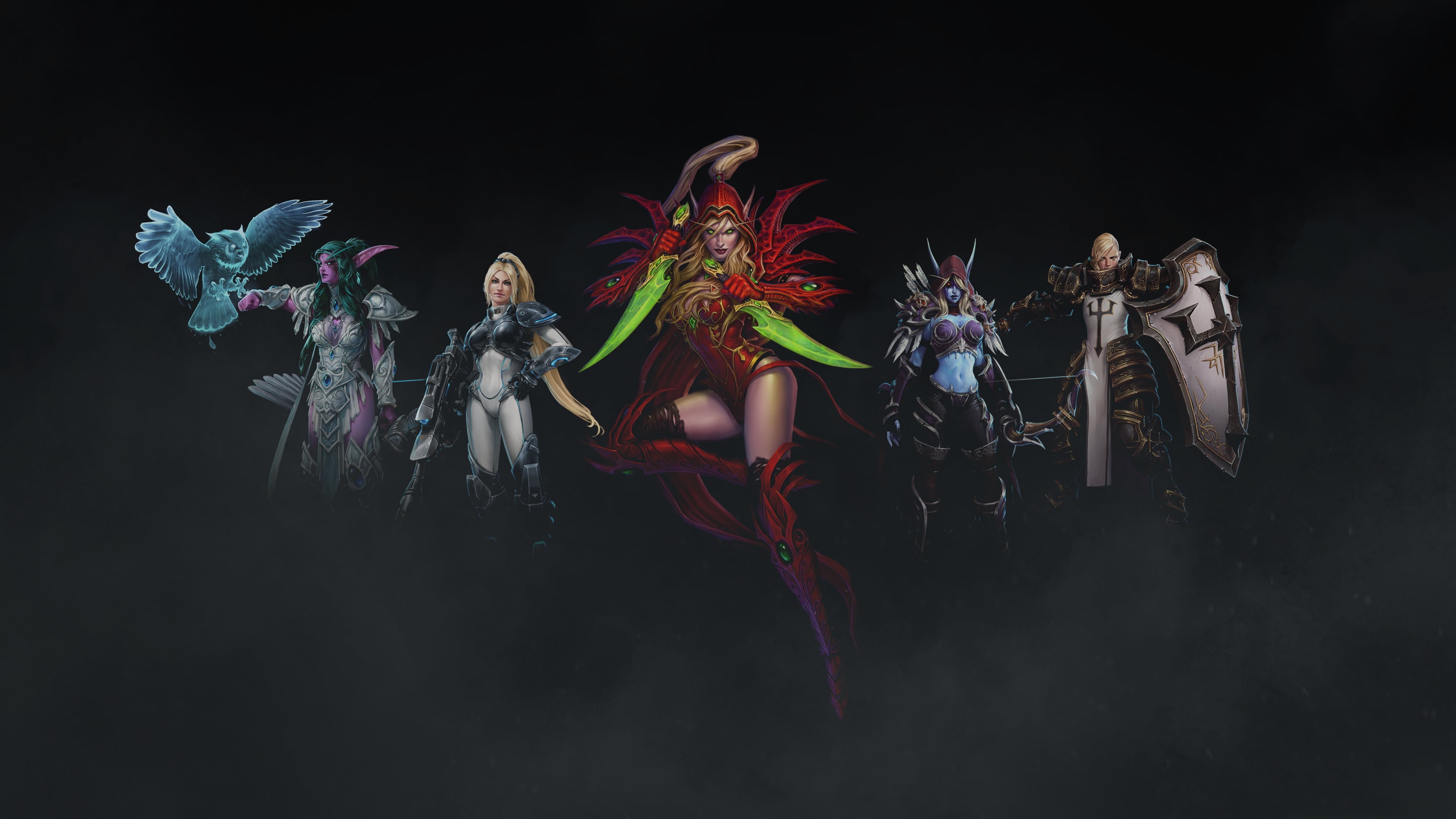 creativity, group of people, World of Warcraft, Tyrande, costume, indoors, performance, Nova, real people, performing arts event, human arm, men, stage, HD Wallpaper