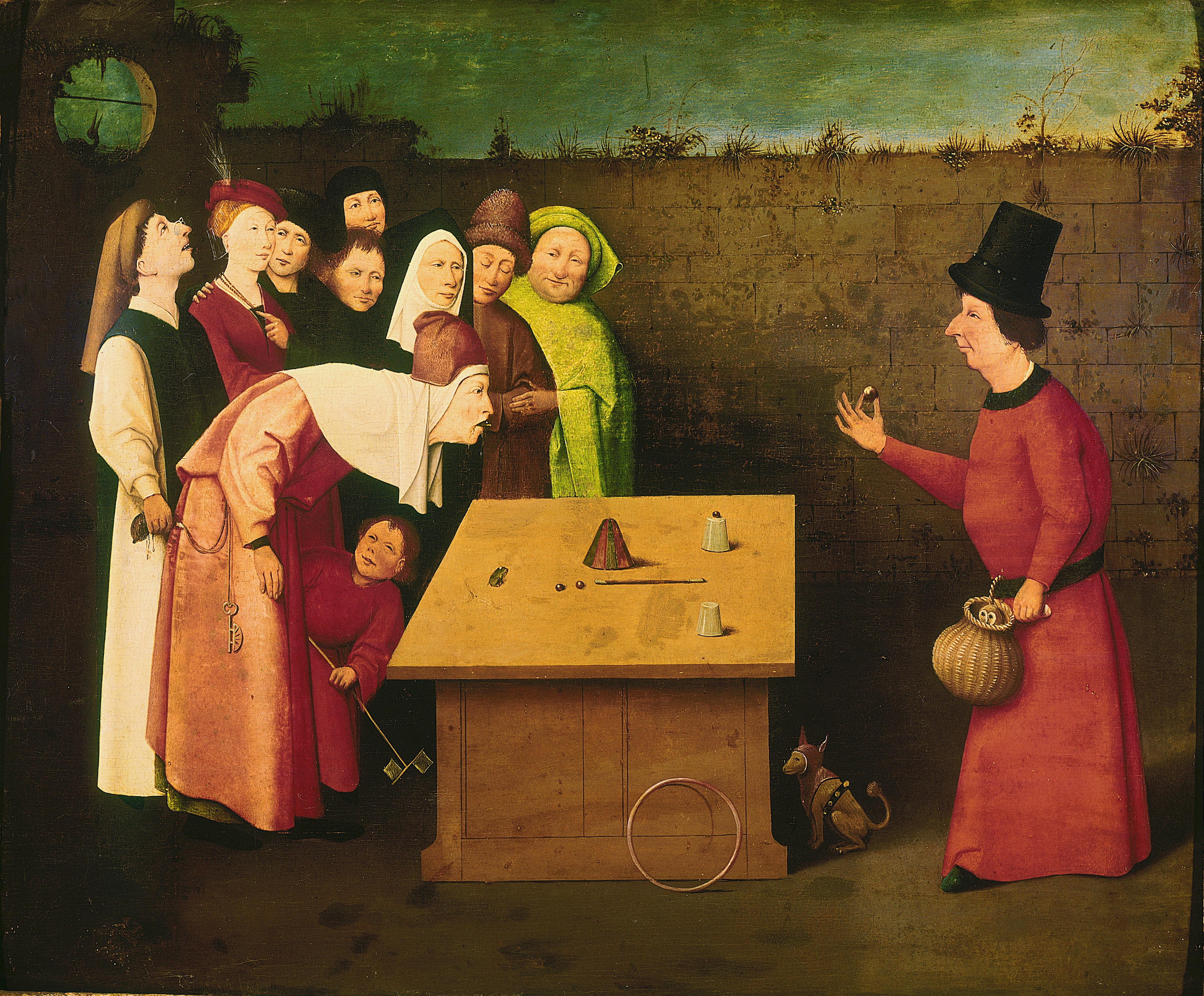 The magician, 4K, Hieronymus BOSCH, 1475-1480, HD Wallpaper