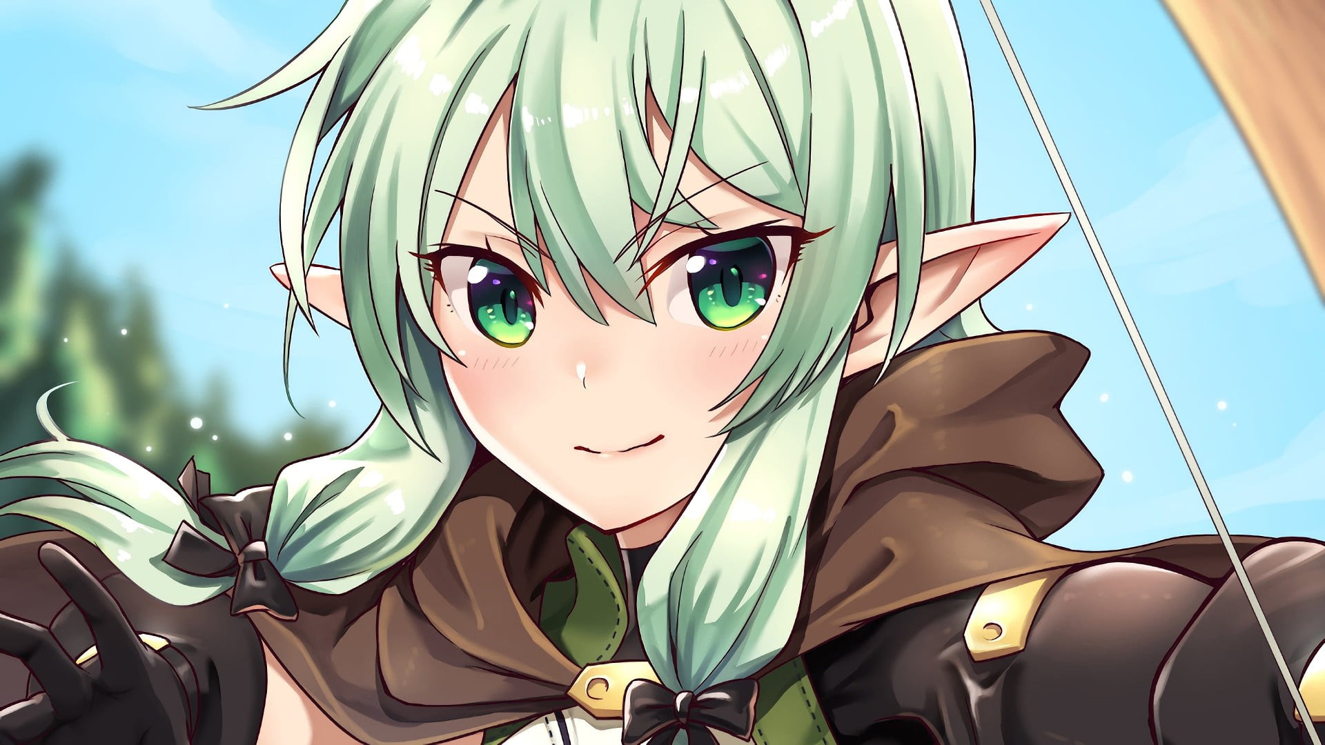 High Elf Archer (Goblin Slayer), Anime, 1080P, Goblin Slayer, HD Wallpaper