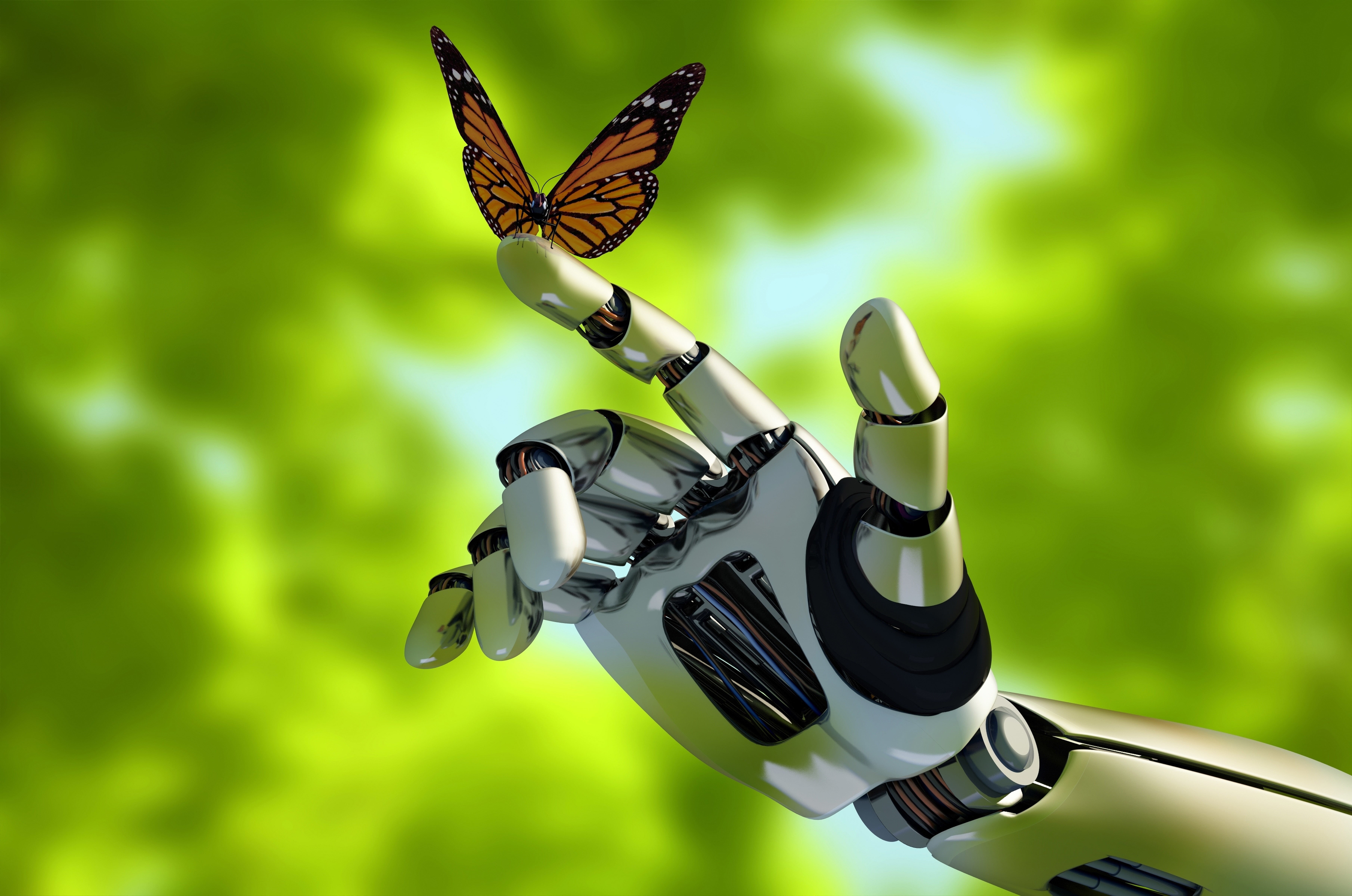 animal wing, hi-tech, science, animal wildlife, 5K, three Dimensional, mechanism, robot, butterfly - insect, isolated, equipment, characters, HD Wallpaper