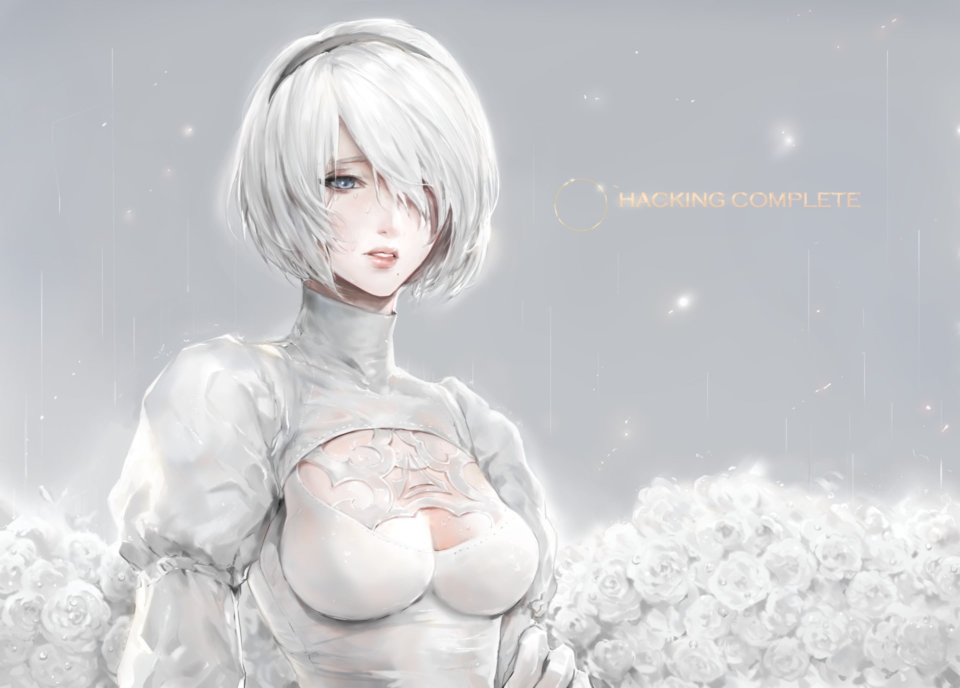 1080P, Video Game, YoRHa No.2 Type B, NieR: Automata, HD Wallpaper