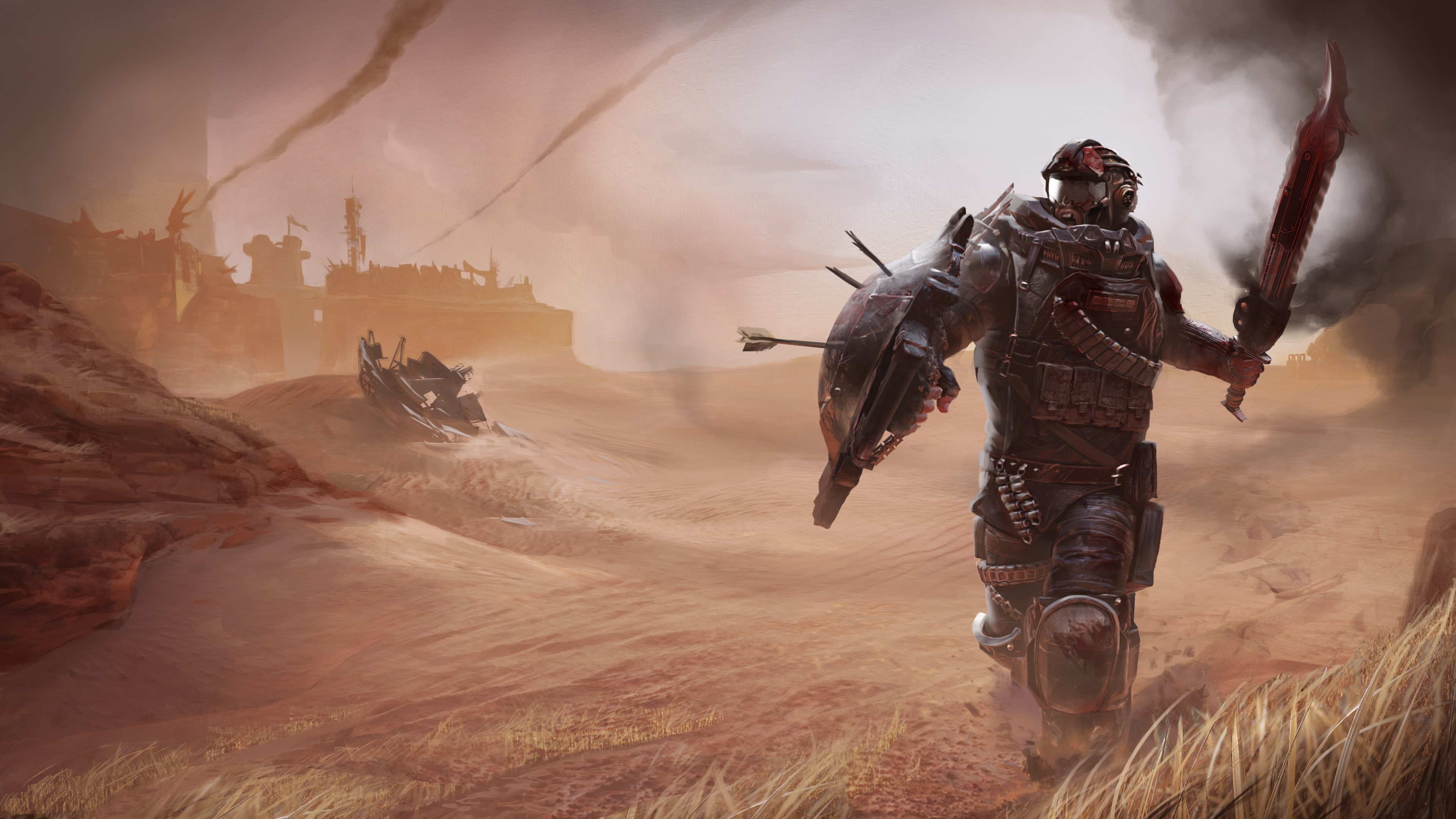 4K, 4K, ELEX, Outlaw, HD Wallpaper