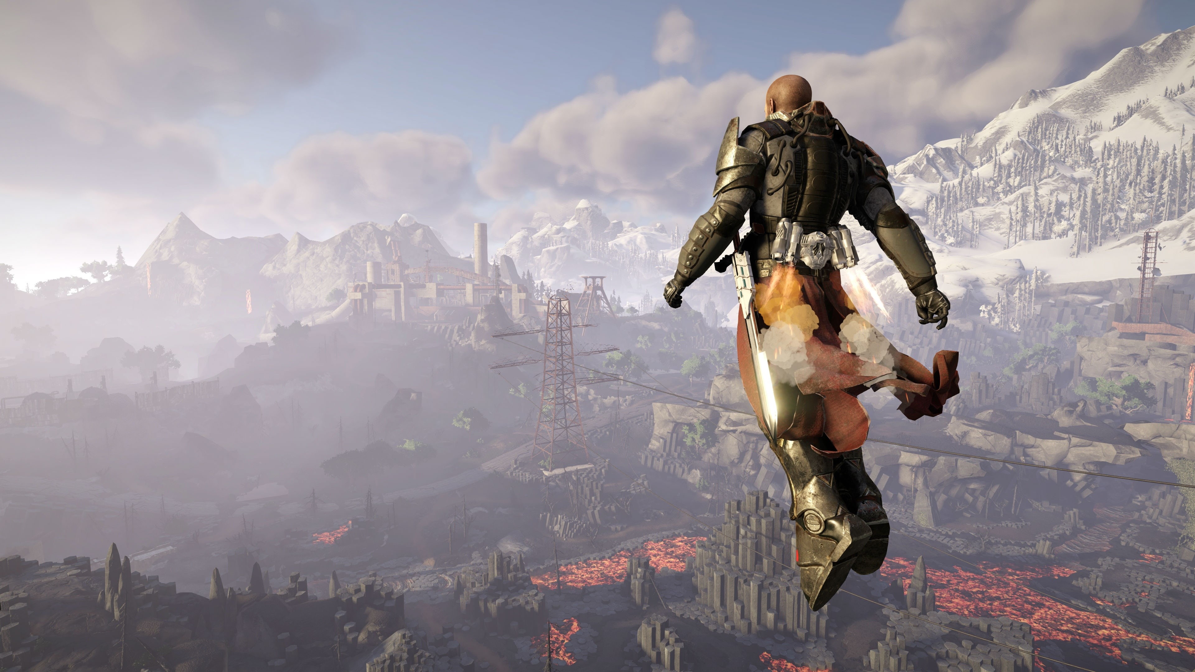 futuristic, sci-fi, elex, mmo, fantasy, action, strategy, fighting, warrior, 4K, rpg, HD Wallpaper