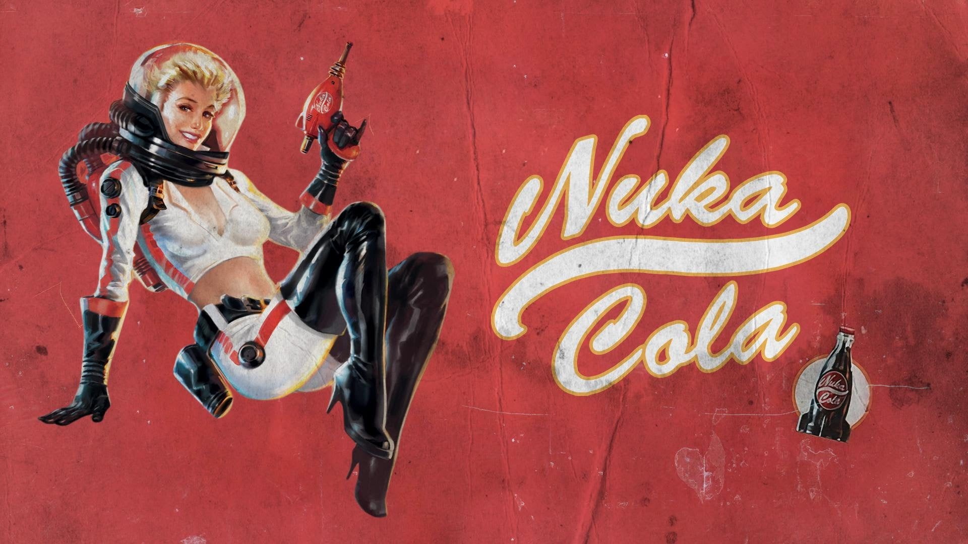 text, video games, electric guitar, child, musical equipment, females, full length, women, one person, red, pinup models, string instrument, communication, HD Wallpaper