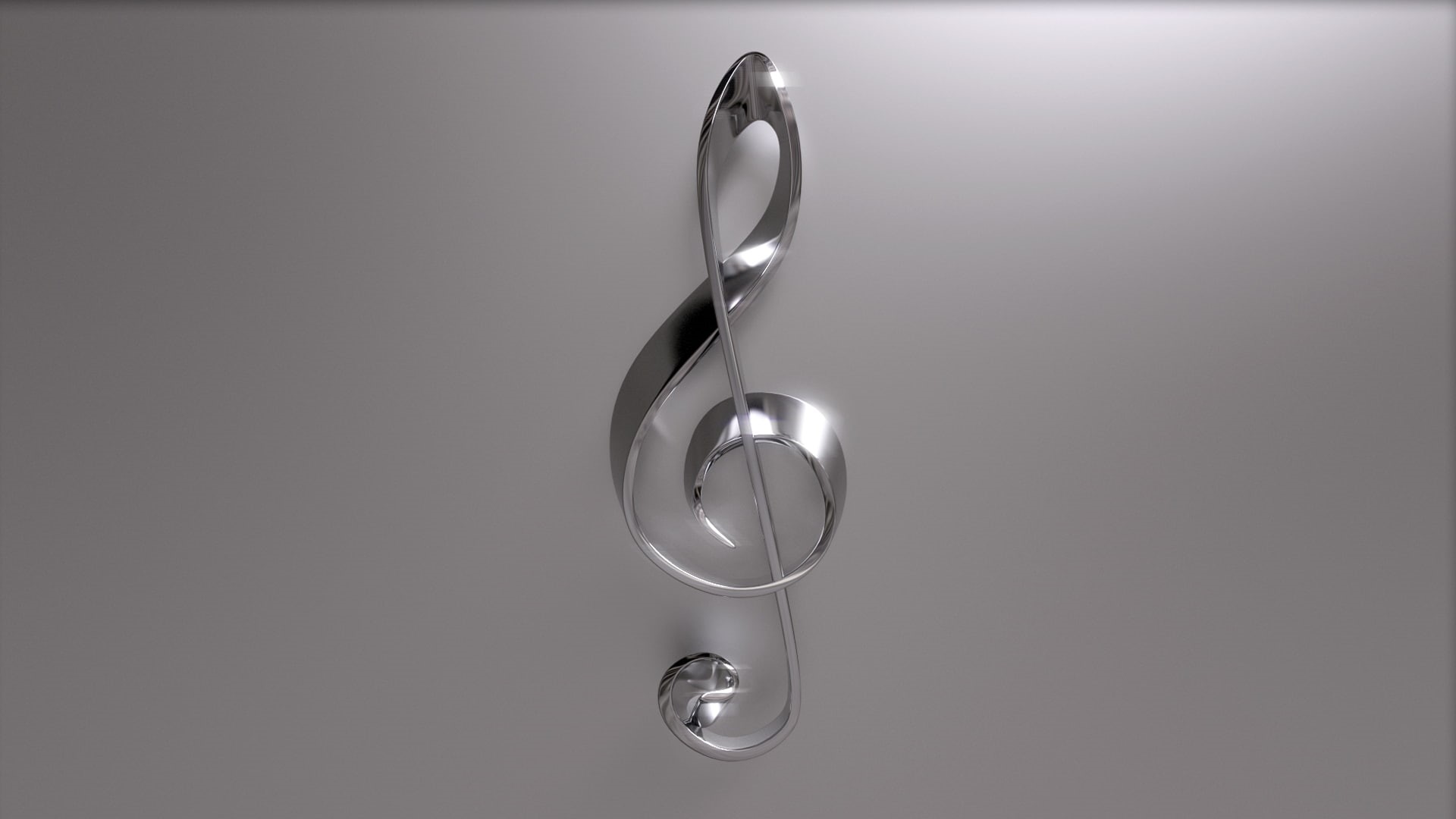 musical, note, violin, 1080P, mid-air, purity, reflection, studio shot, symbol, transparent, single object, silver colored, jewelry, indoors, sphere, luxury, HD Wallpaper