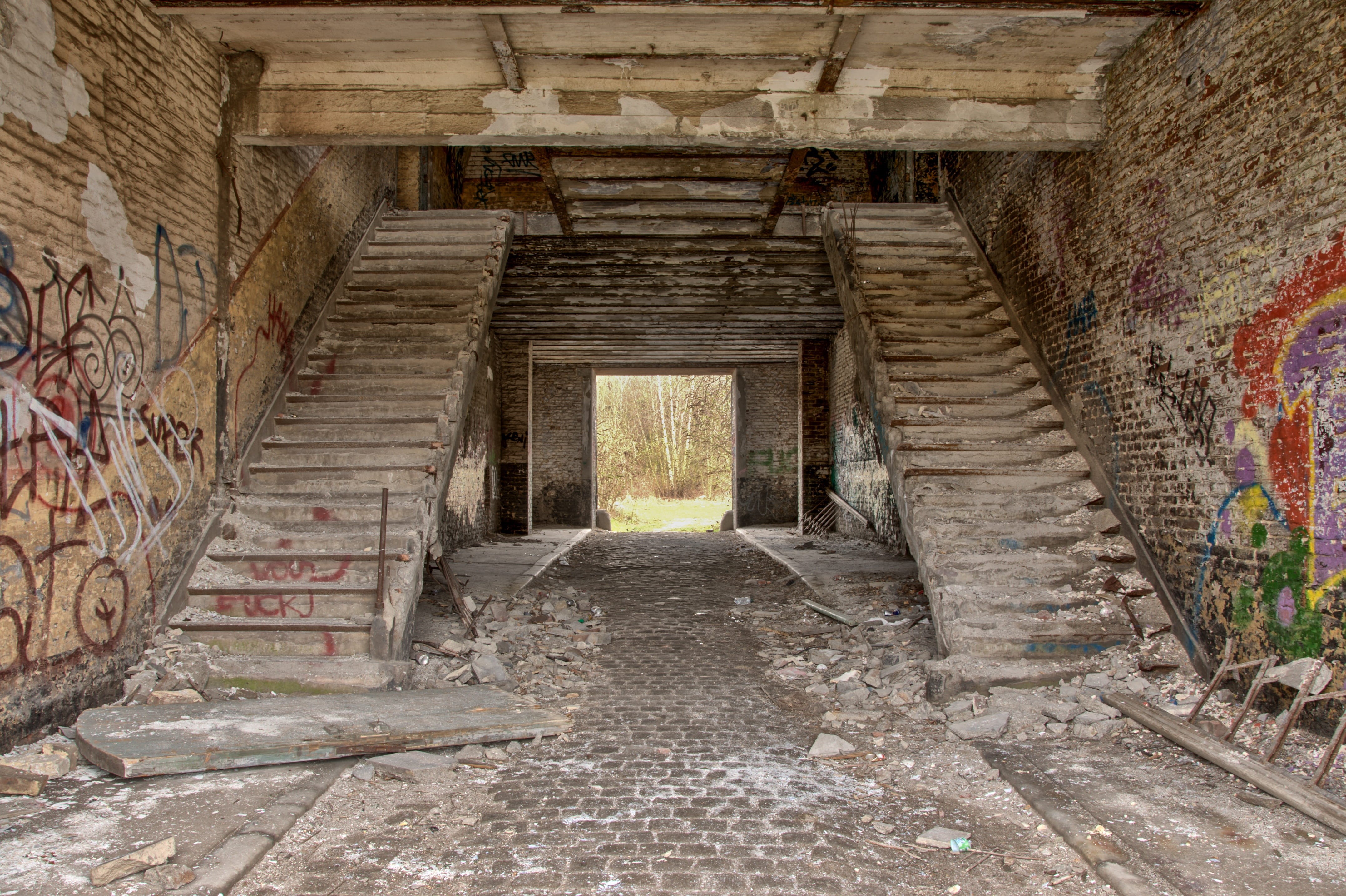 ancient civilization, ruined, Expired, ancient, old, deterioration, run-down, dark, steps and staircases, texture, corridor, ceiling, stone Material, Stone, HD Wallpaper