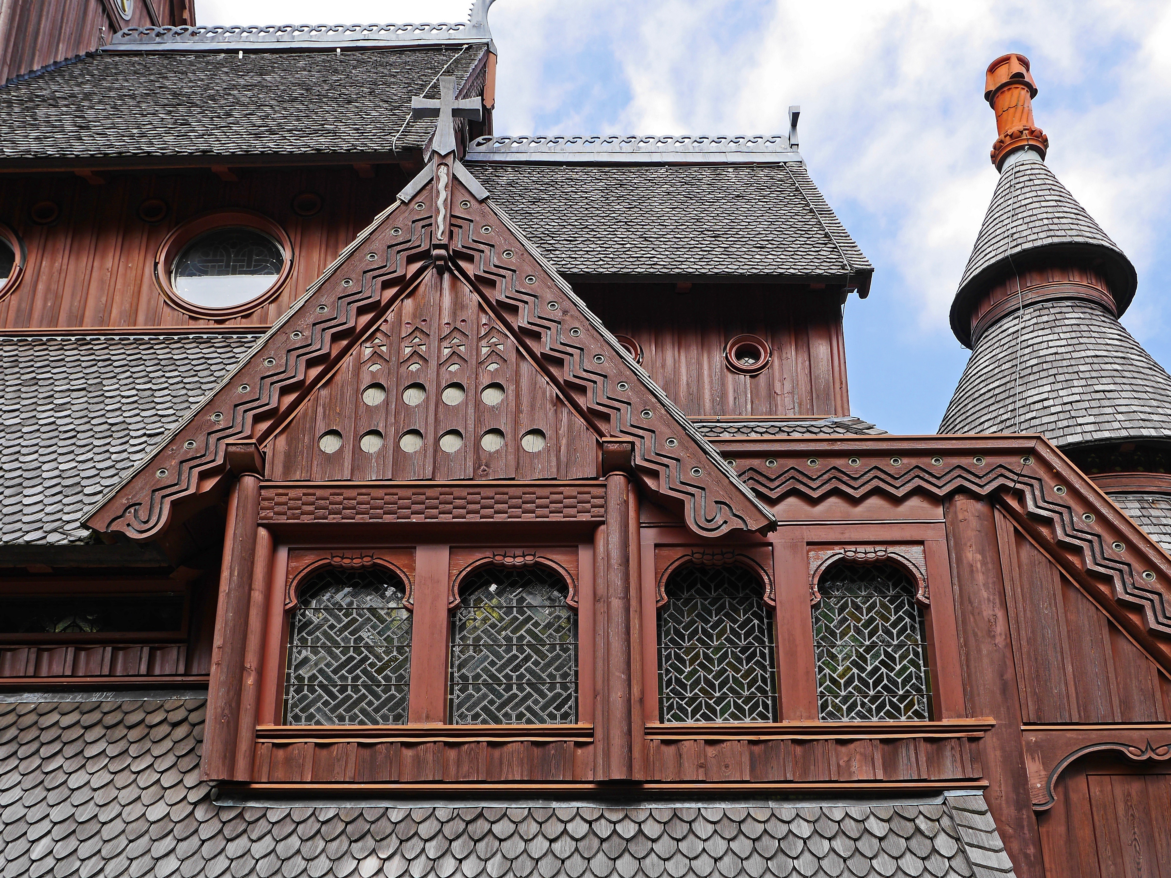 cloud - sky, world heritage site, low angle view, belief, religion, place of worship, round tower, ornate, nature, built structure, roof tile, goslar-hahnenklee, HD Wallpaper
