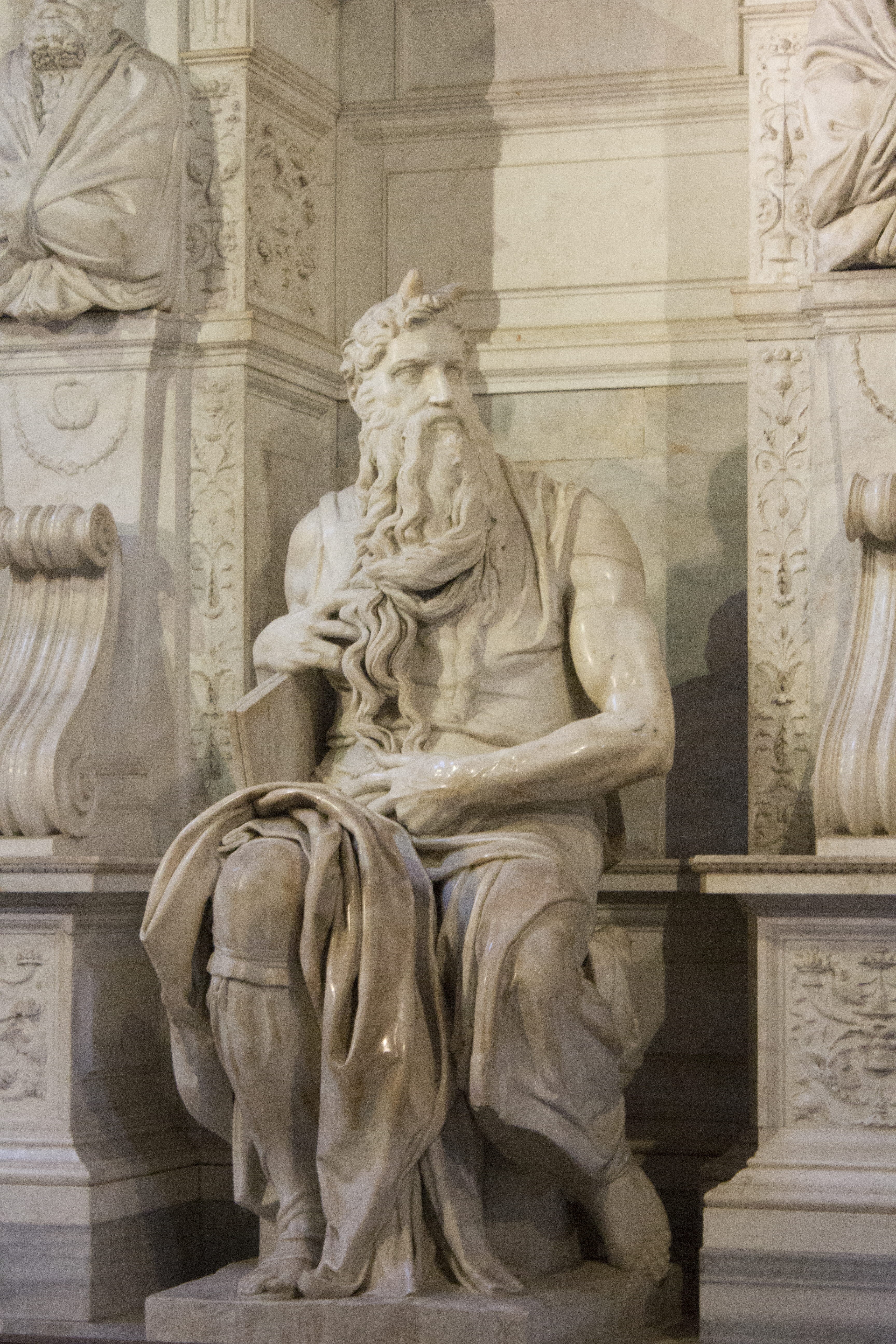 travel, tourism, officer, male likeness, moses, roma, art and craft, carving - craft product, the past, human representation, human, craft, white marble, Phone HD Wallpaper