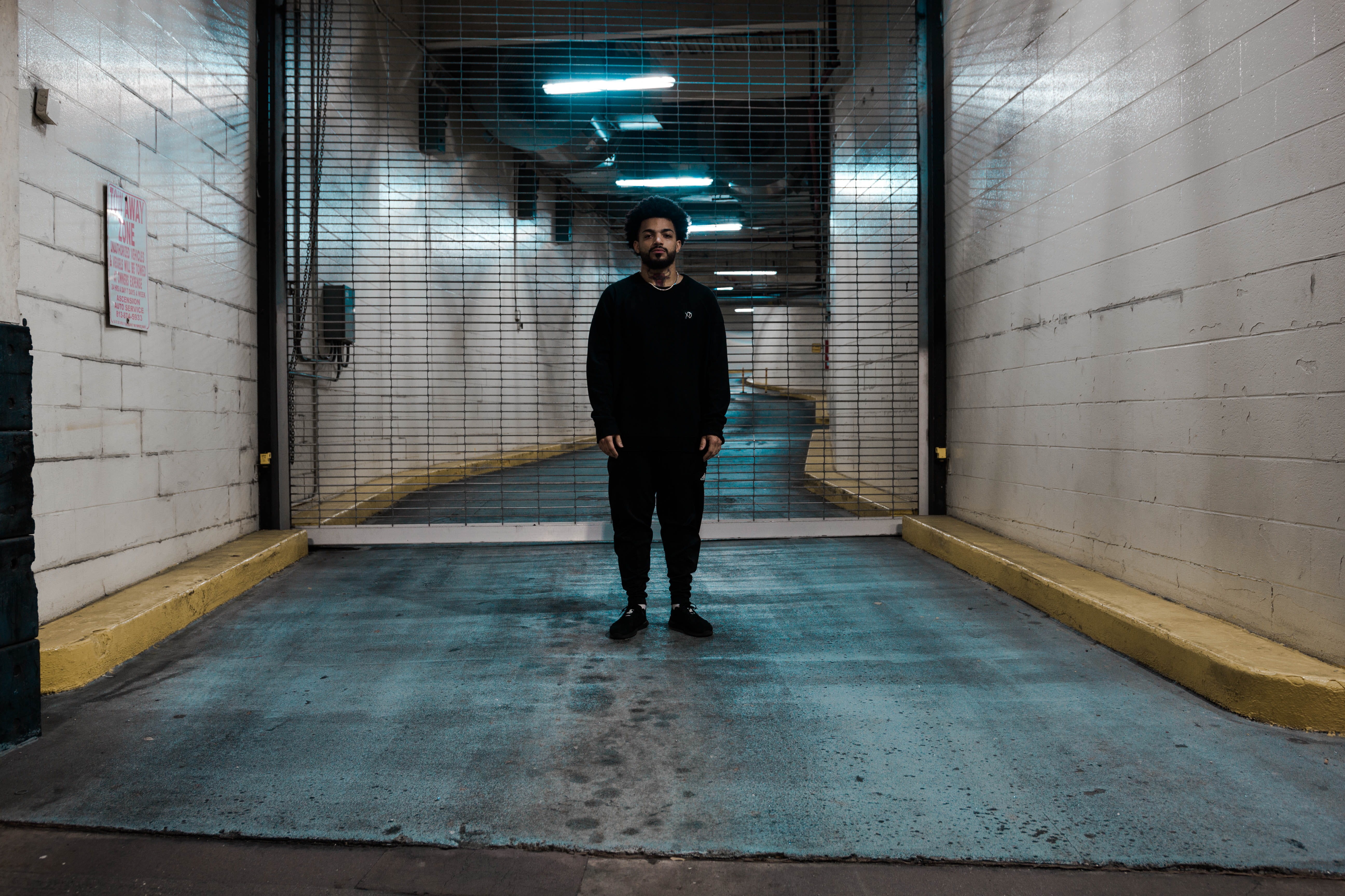 film still, ceiling, artist, subway, migos, indoors, jeyson, light, young adult, casual clothing, front view, wall - building feature, built structure, HD Wallpaper
