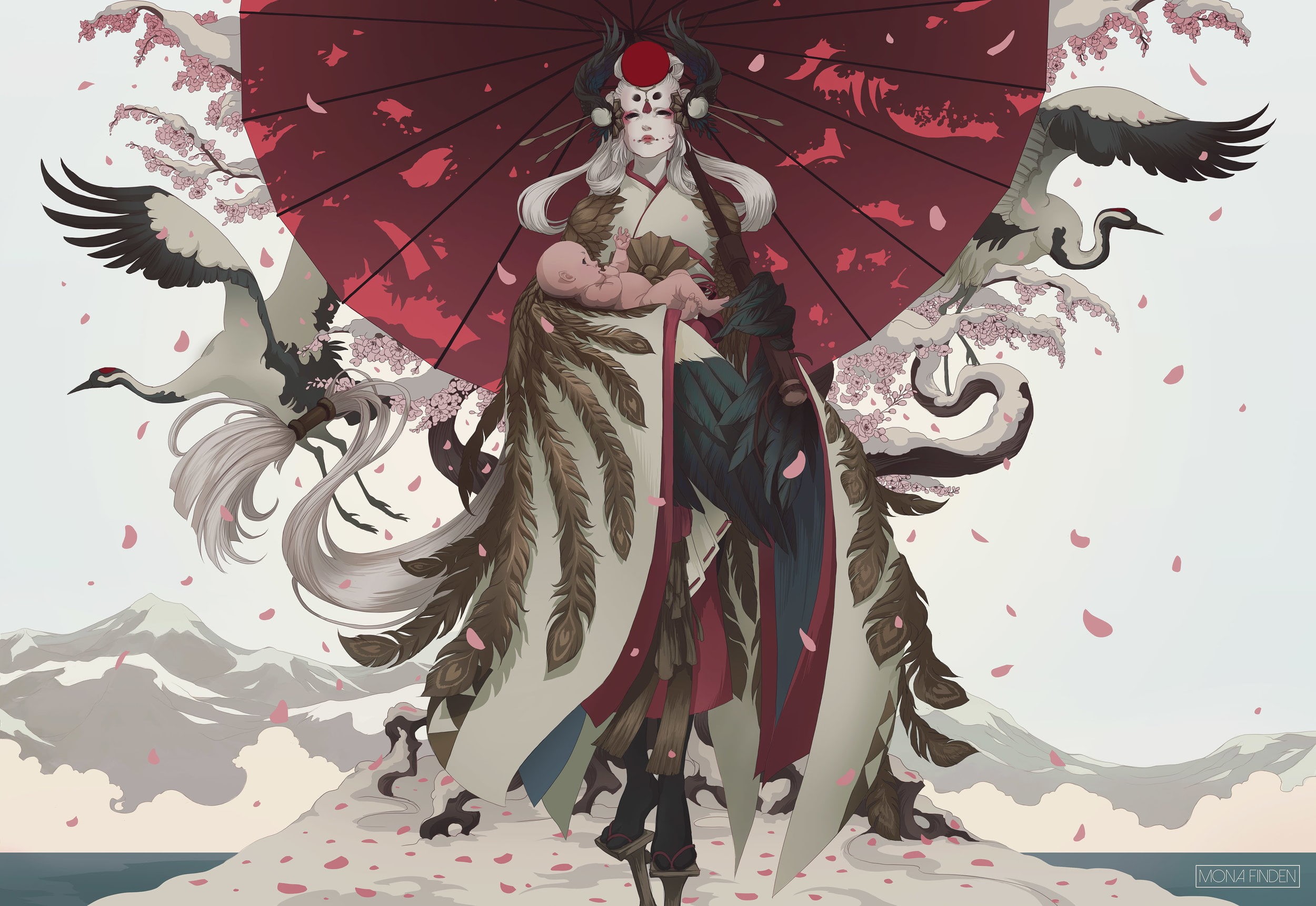 mask, Oni, 1080P, HD Wallpaper