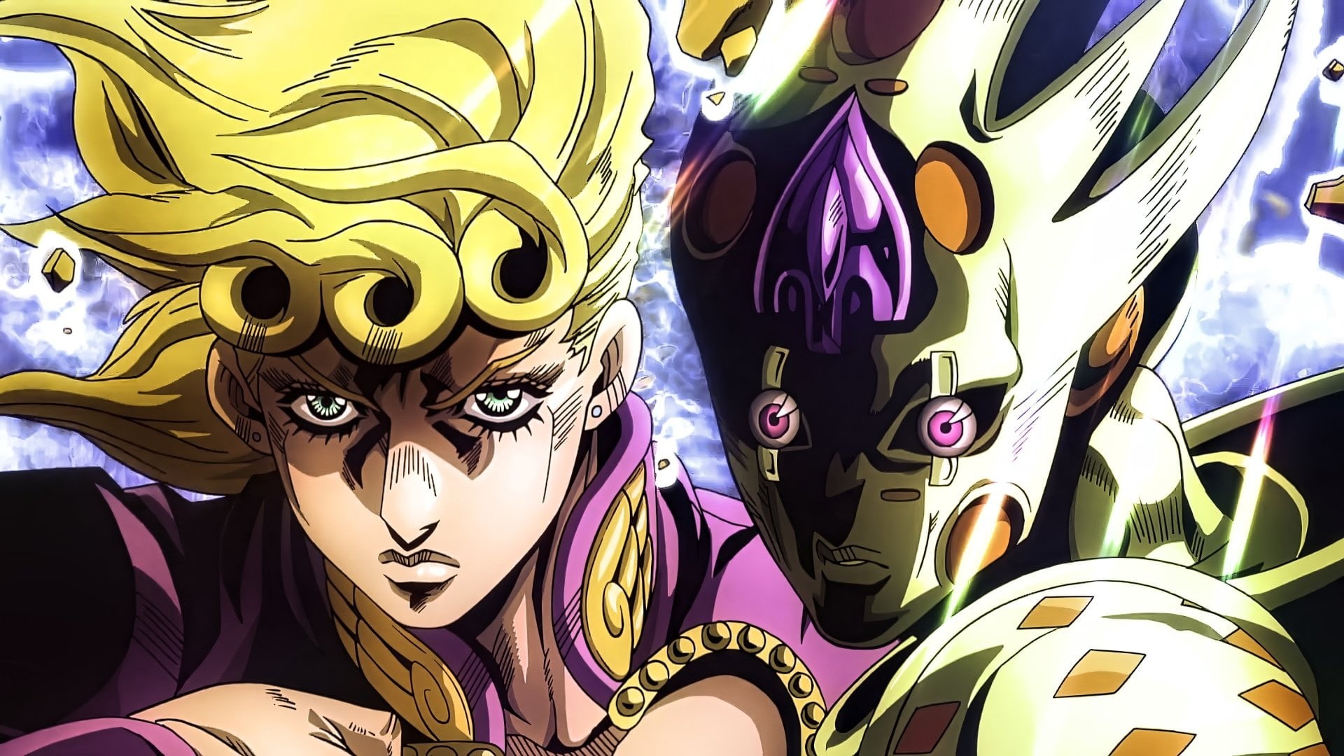 Giorno Giovanna, 1080P, JoJos Bizarre Adventure, HD Wallpaper