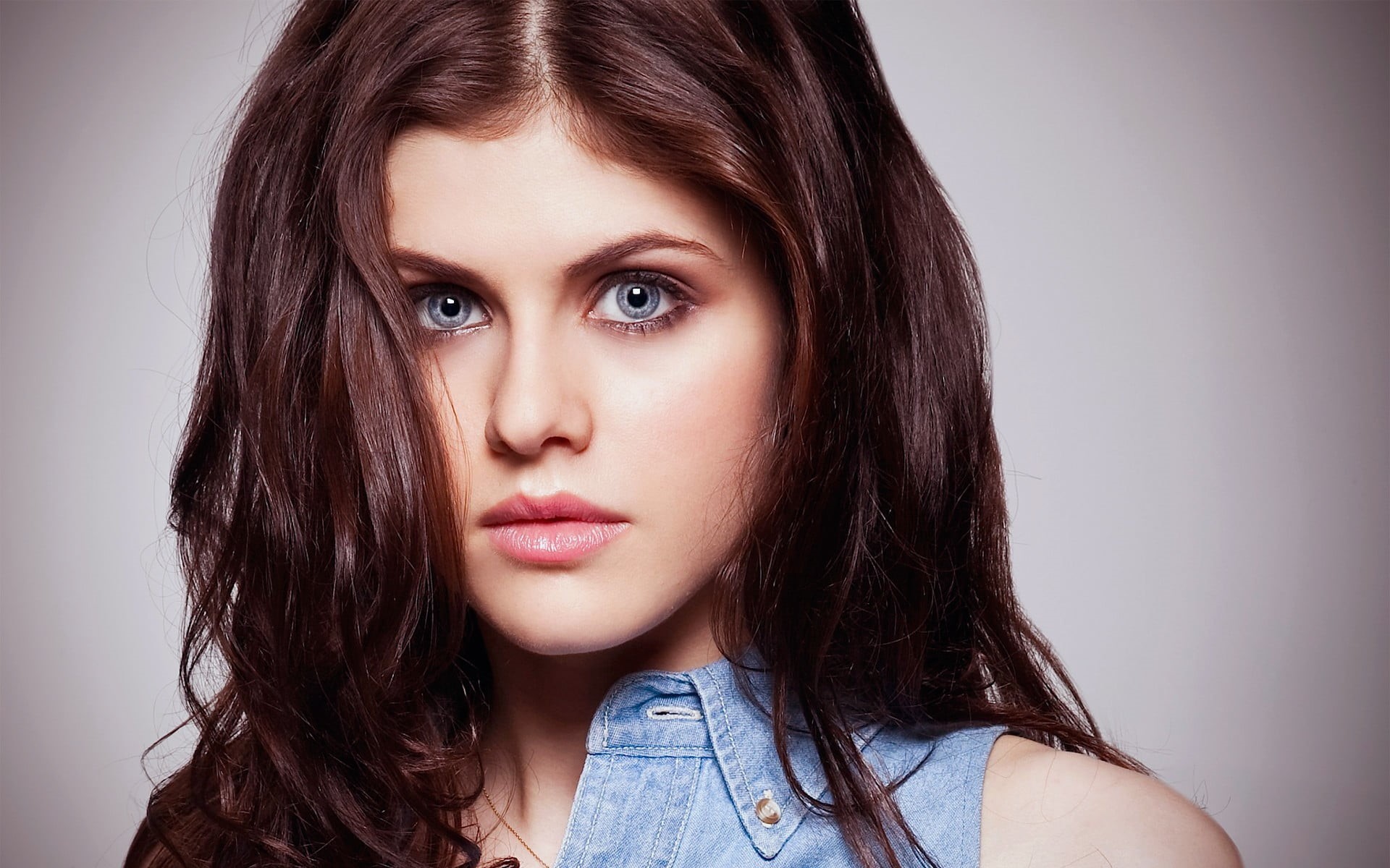 hairstyle, one person, hair, women, fashion, young women, beautiful people, beauty, adult, celebrity, human face, 1080P, brown hair, Alexandra Daddario, HD Wallpaper