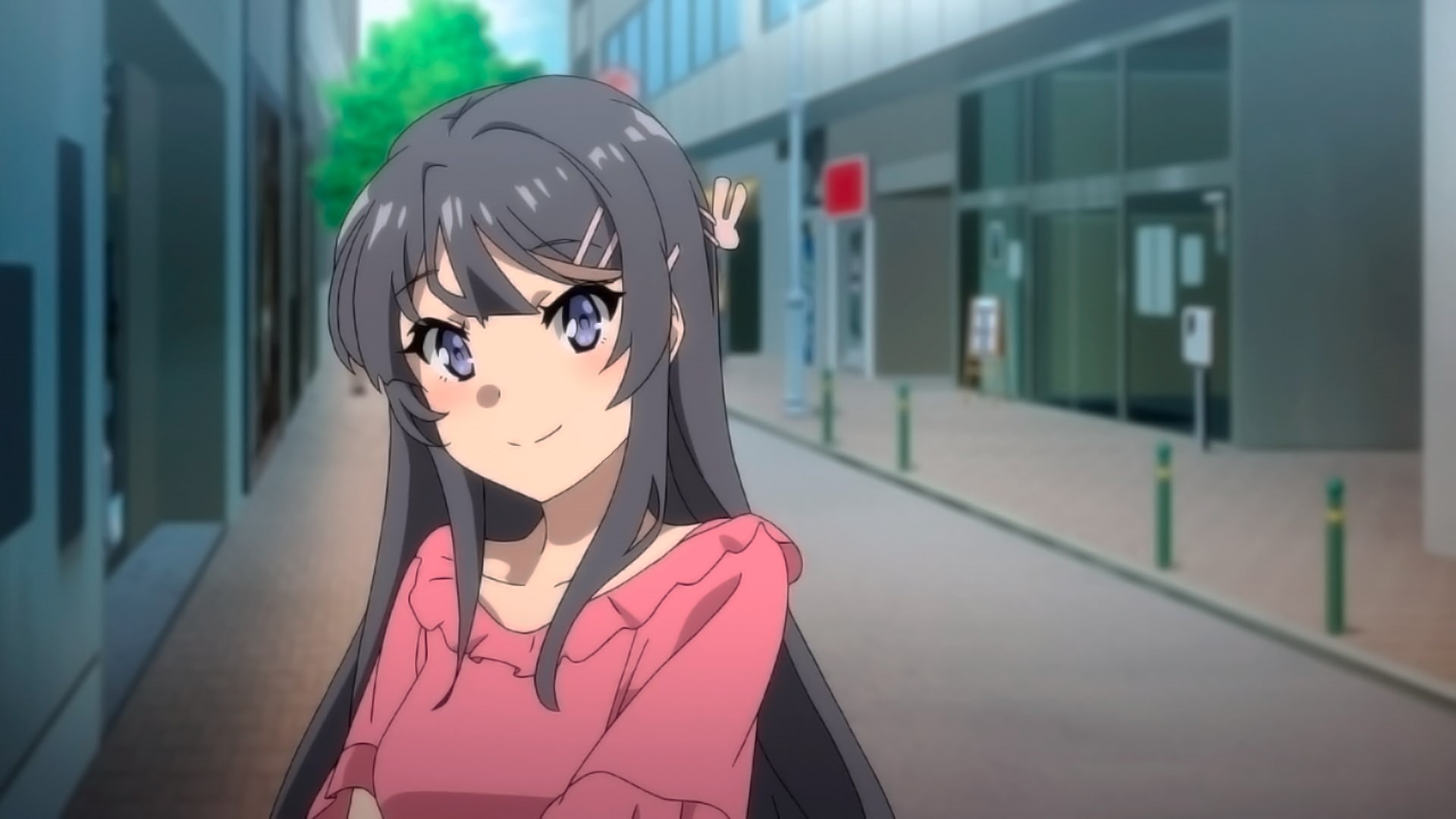 Rascal Does Not Dream of Bunny Girl Senpai, Mai Sakurajima, Anime, 1080P, HD Wallpaper