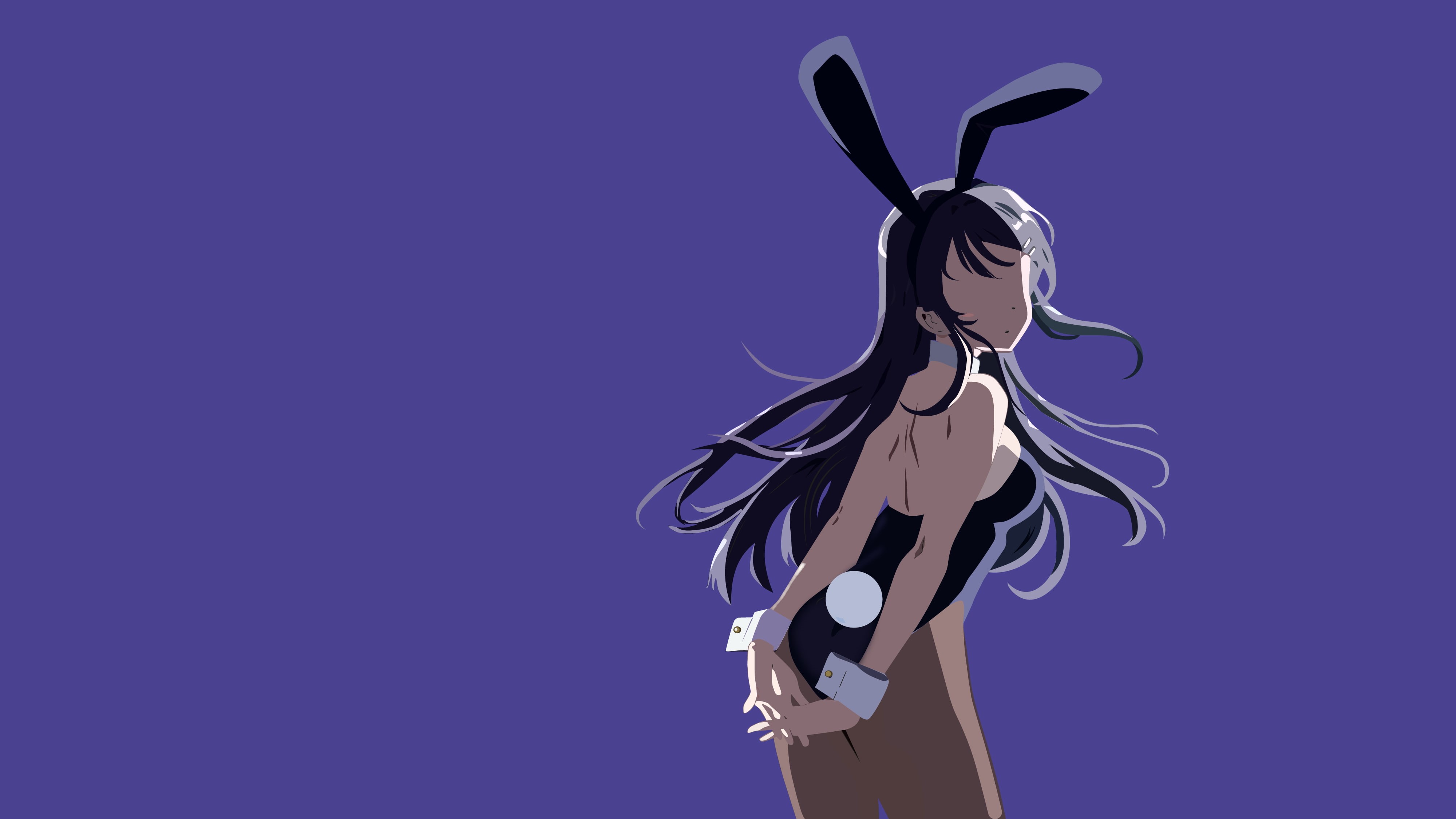 4K, Anime, Rascal Does Not Dream of Bunny Girl Senpai, HD Wallpaper