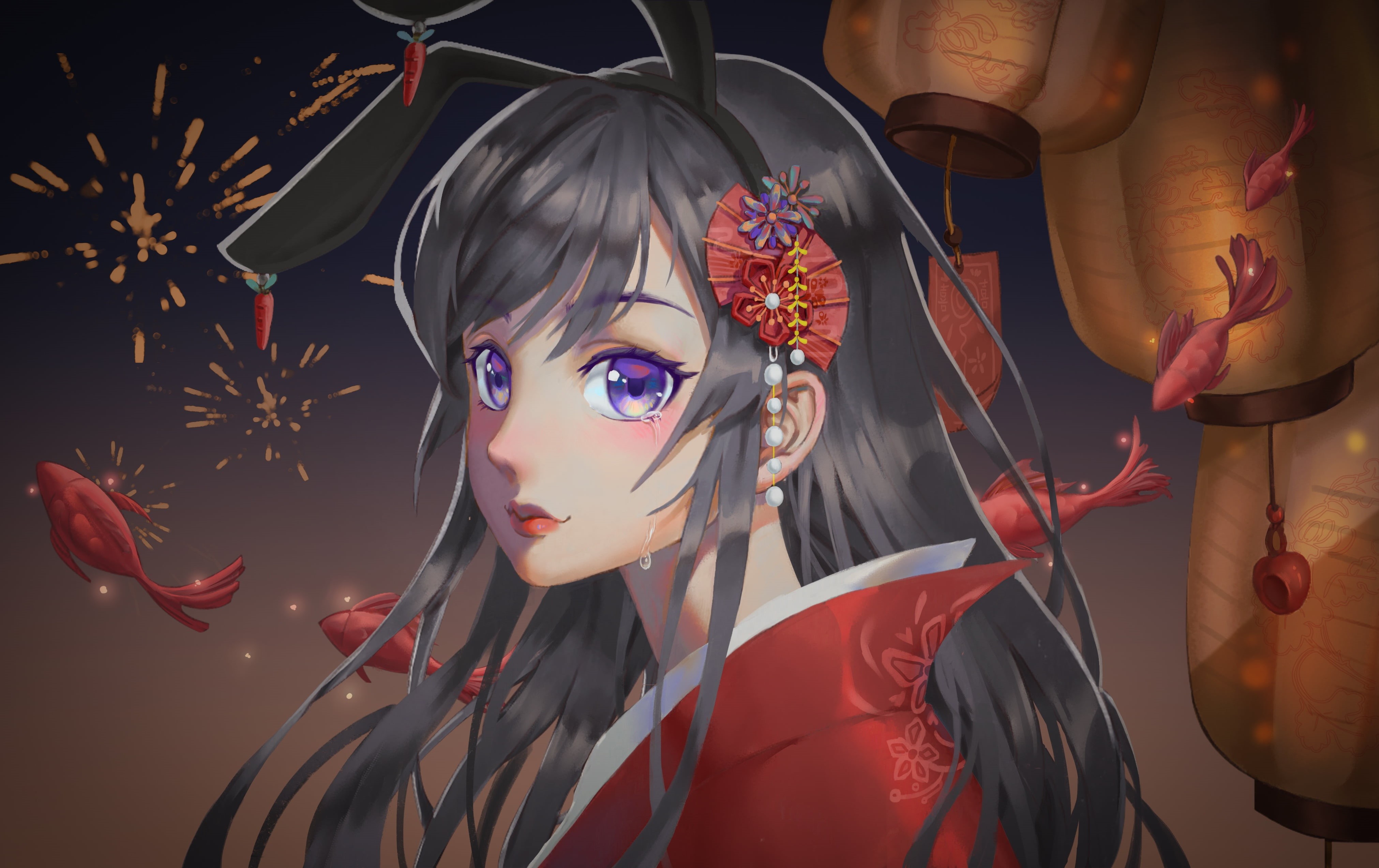 Mai Sakurajima, 4K, Rascal Does Not Dream of Bunny Girl Senpai, Anime, HD Wallpaper