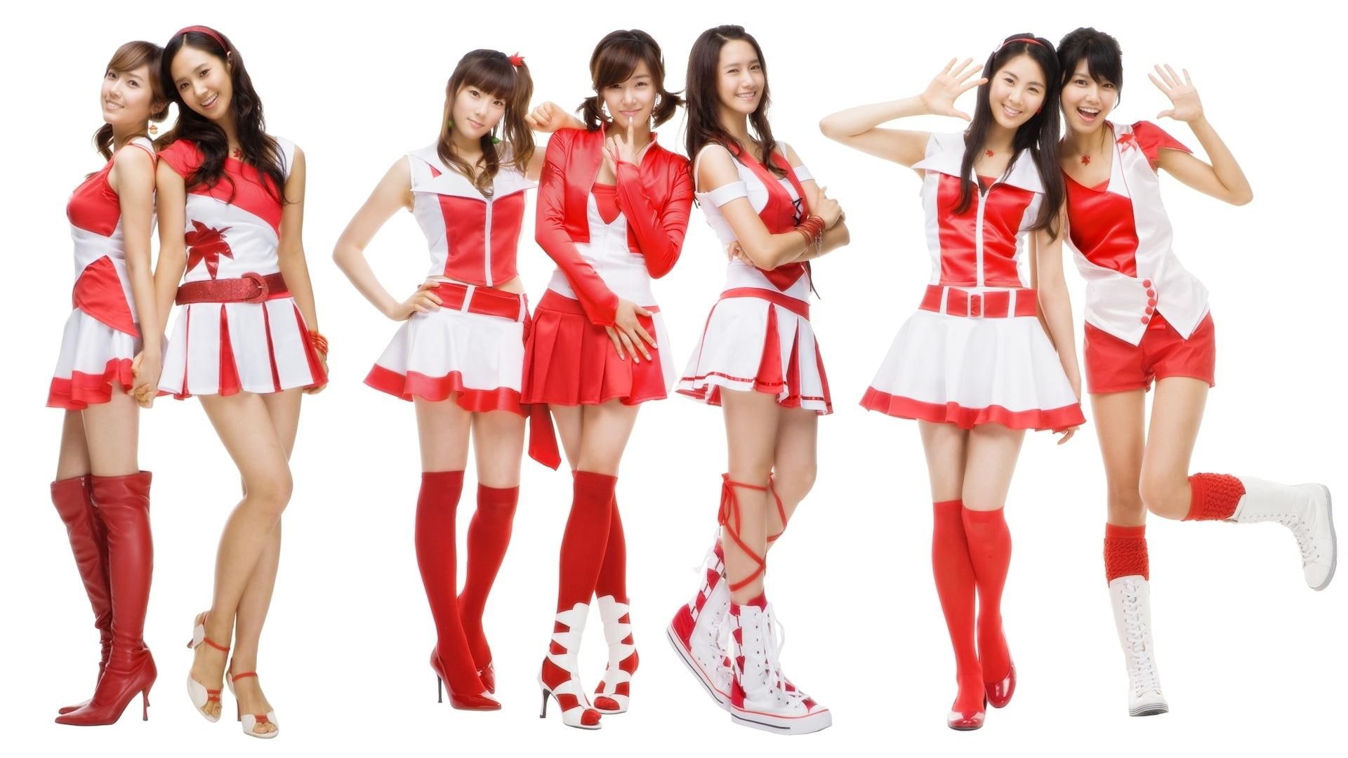 1080P, girls, beautiful, models, asian, art, people, female, hd, red, HD Wallpaper