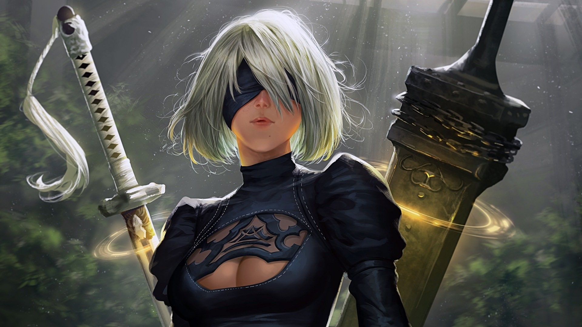 Video Game, NieR: Automata, 1080P, YoRHa No.2 Type B, HD Wallpaper