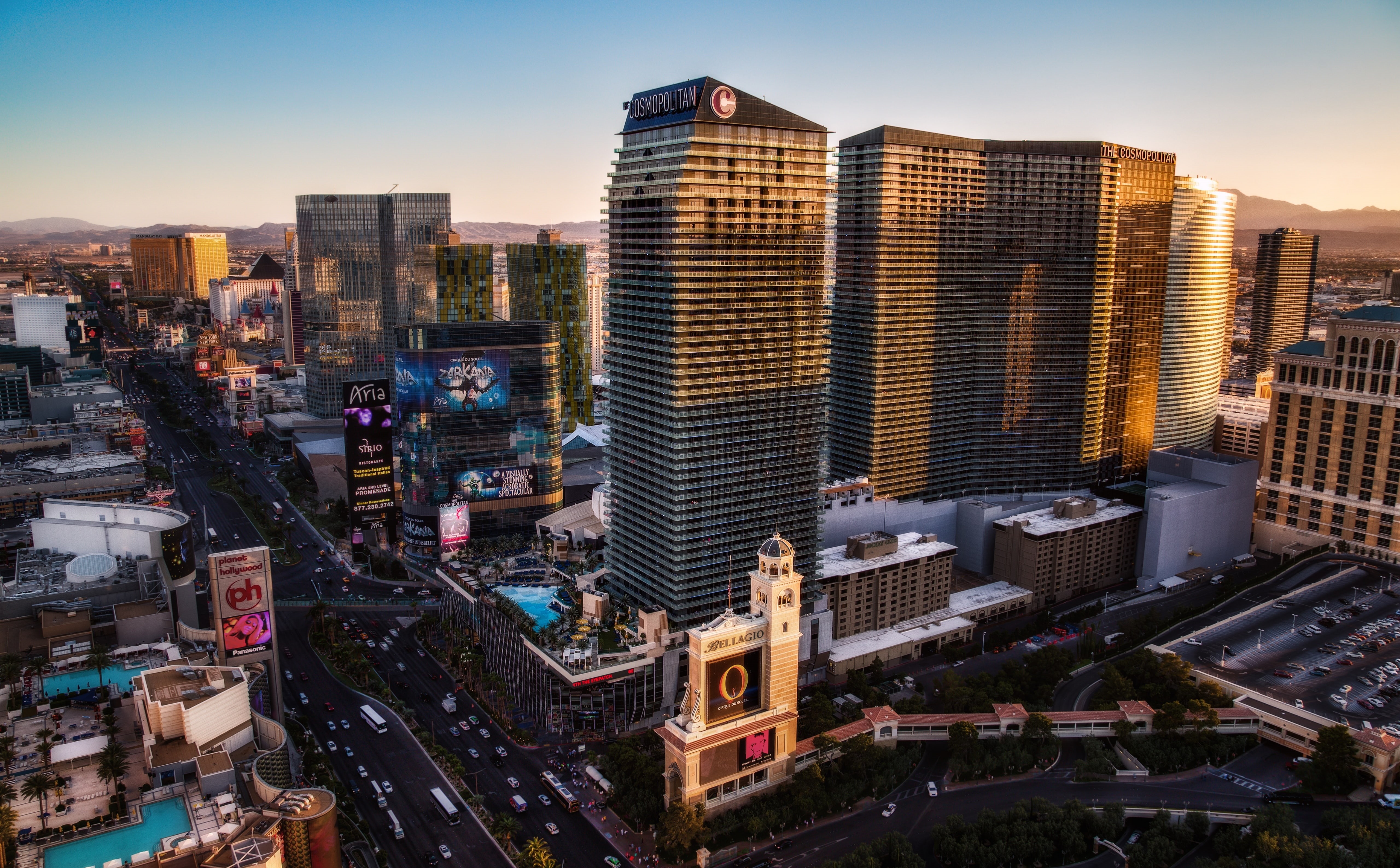 building exterior, Dusk, lasvegasstrip, High, Mark, outdoors, unitedstates, Blvd, United States, 5dmark3, citycenter, Sunset, high angle view, eiffeltower, HD Wallpaper