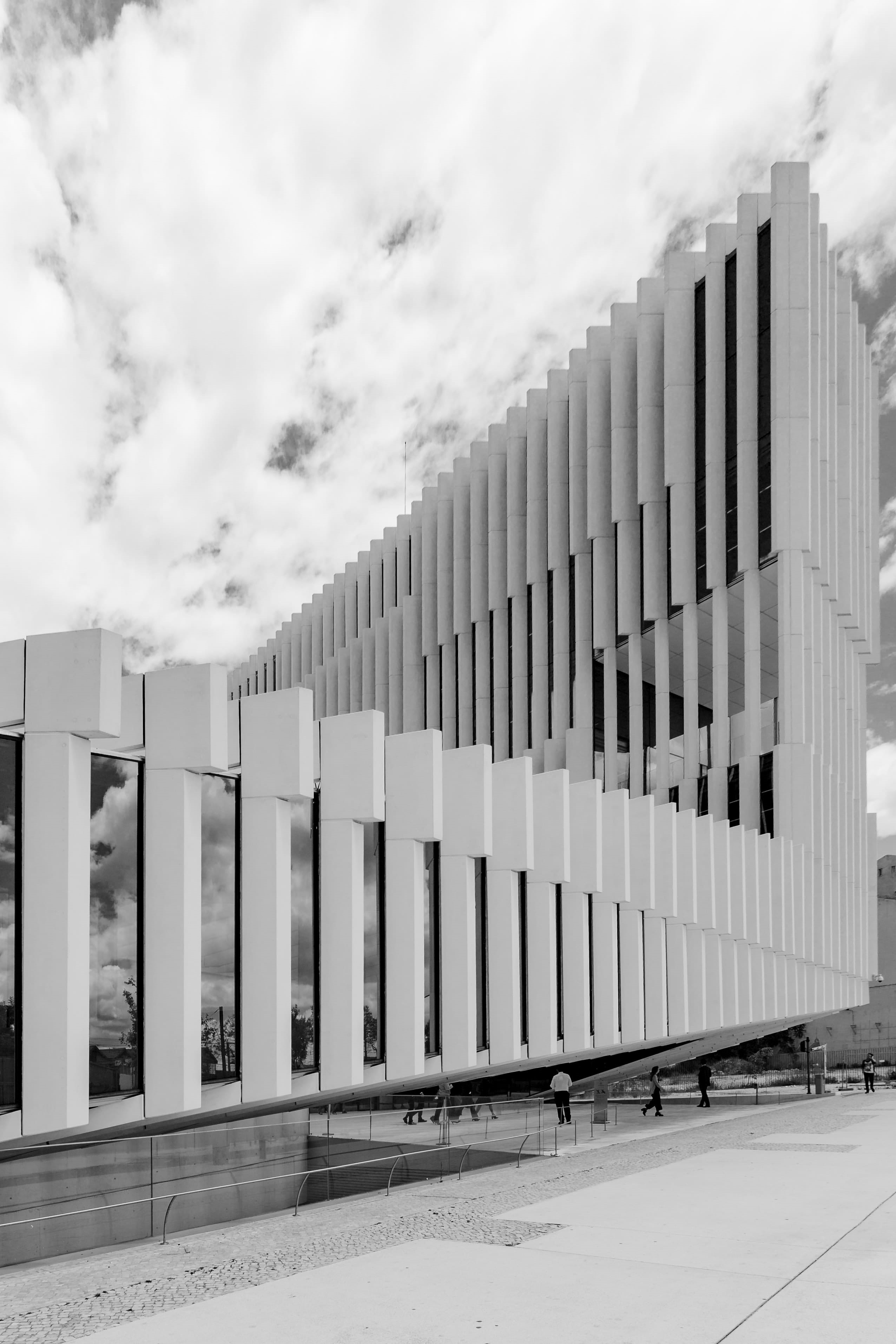contemporary, city, building, architect, minimal, lisboa, white color, portugal, built structure, side by side, building exterior, mateus, safety, architecture, Phone HD Wallpaper