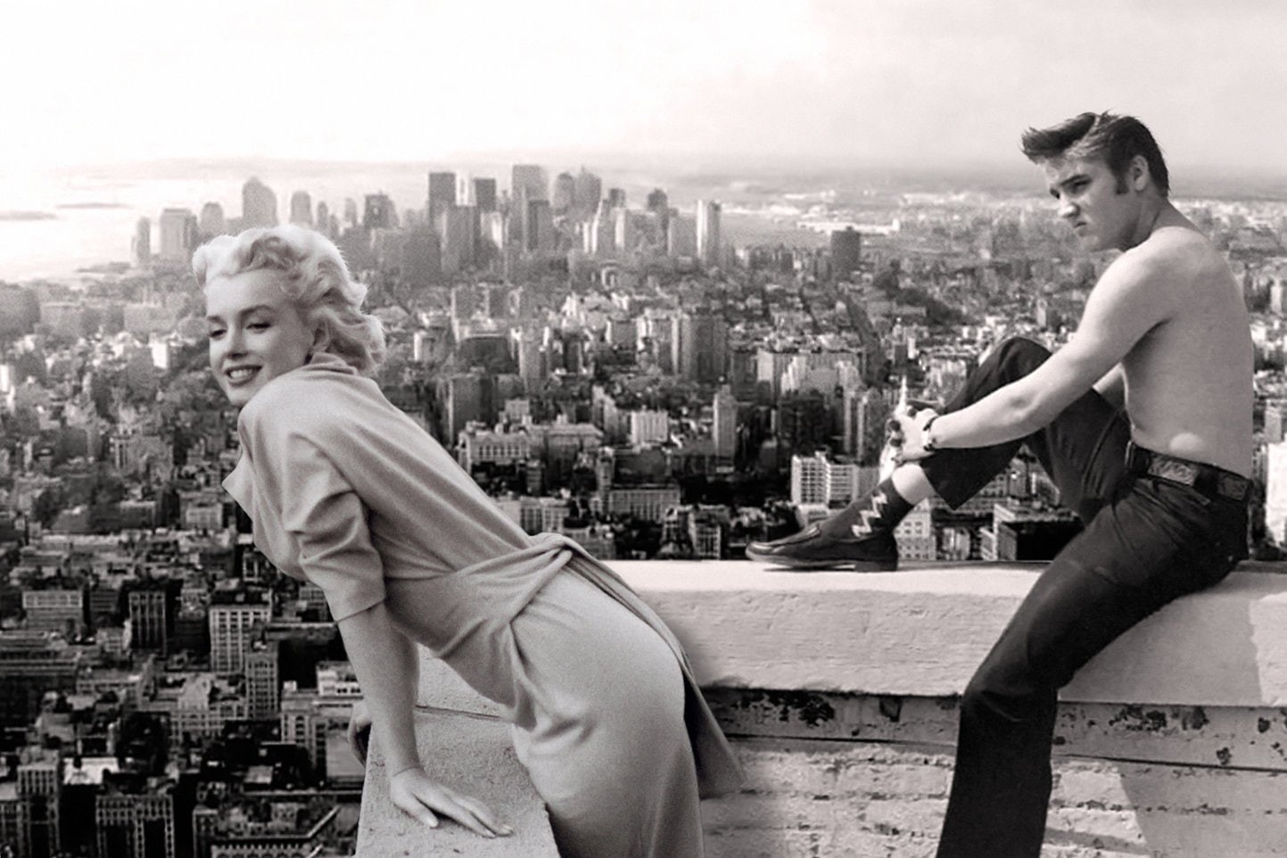 Marilyn Monroe, Singers, Elvis Presley, 720P, HD Wallpaper