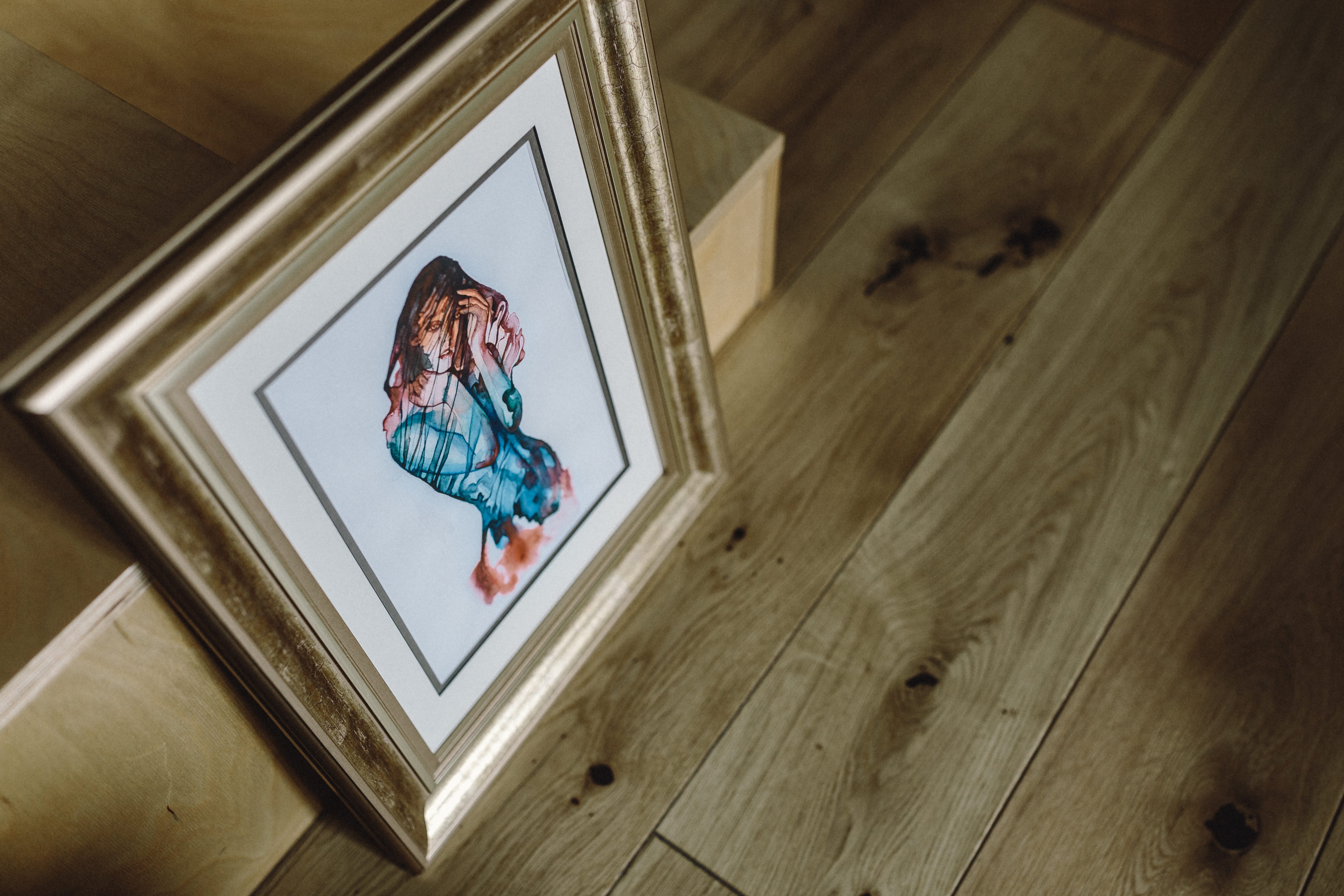 loft, day, Modern, people, room, full, child, window, representation, indoors, low angle view, creativity, religion, single object, paintings, interior design, HD Wallpaper