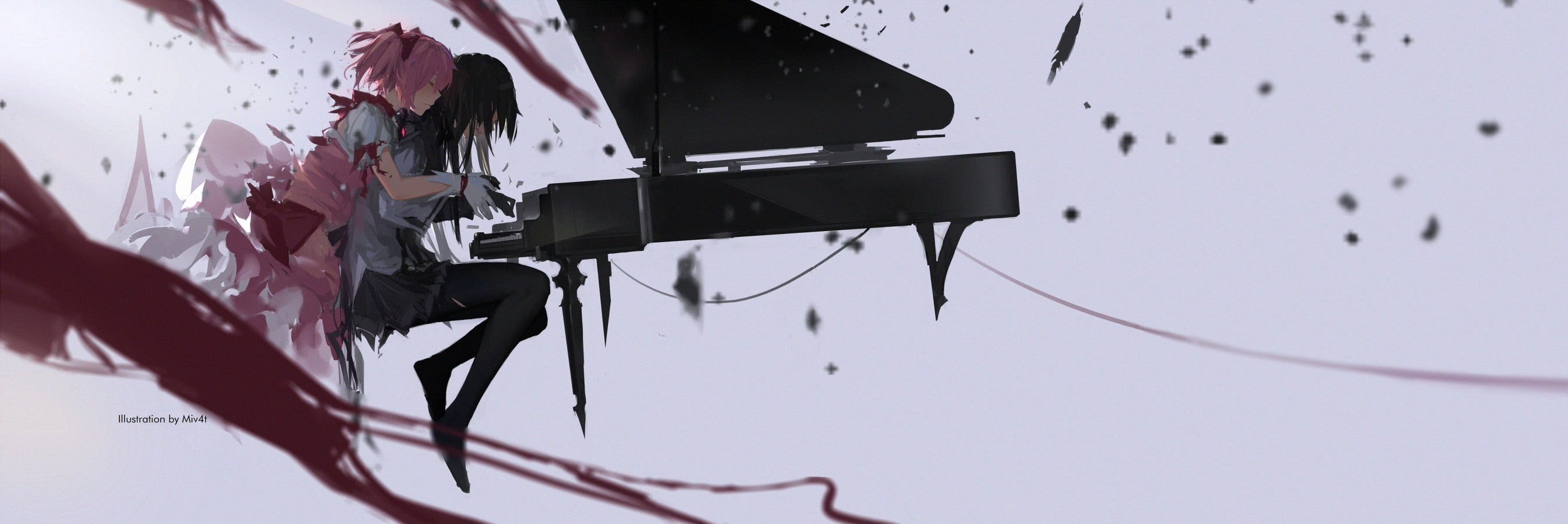 gray, motion, nature, transportation, Akemi Homura, body part, frame, sport, 2K, low section, technology, panoramic, indoors, black, people, piano, arts culture and entertainment, HD Wallpaper