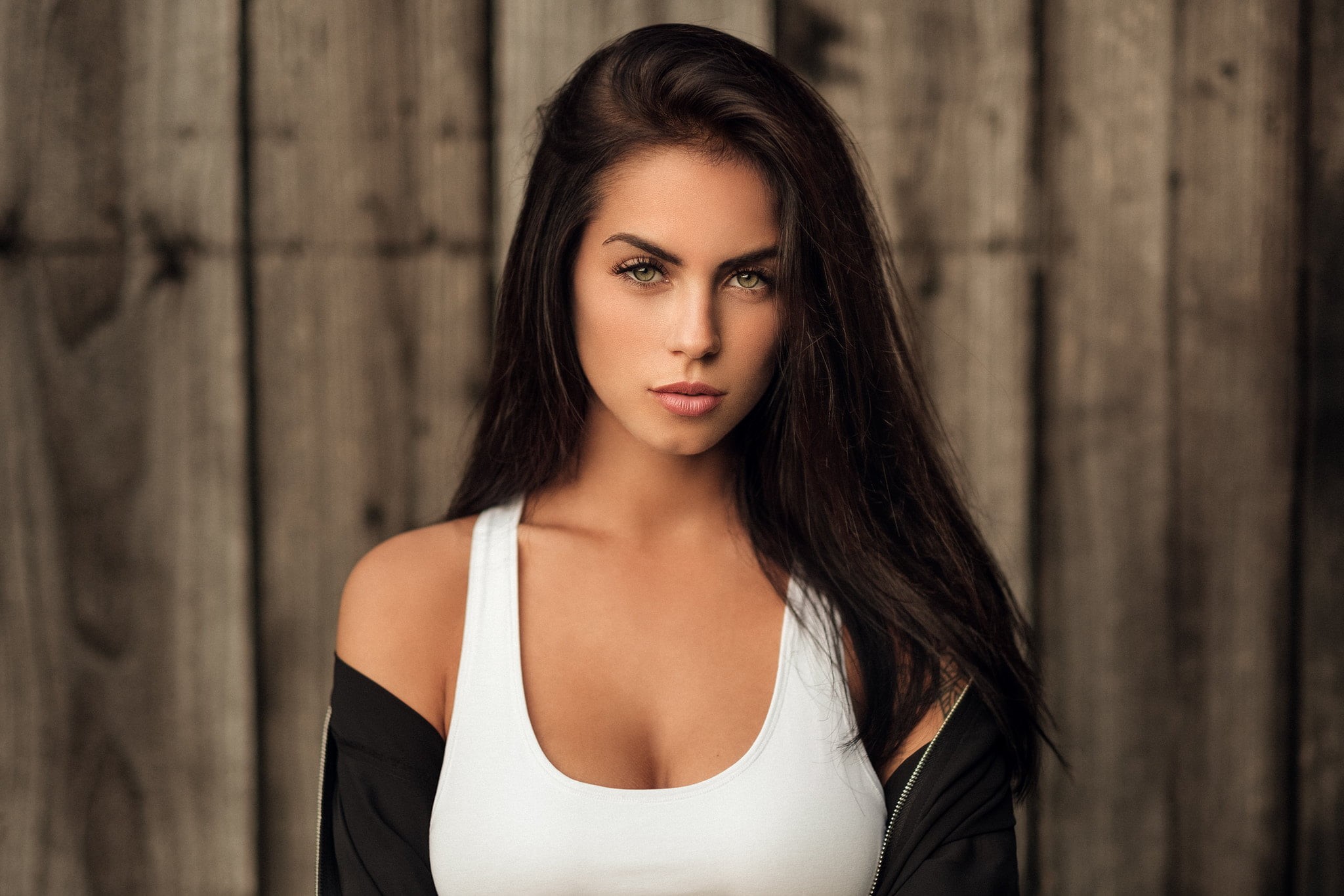 young women, Marlen Valderrama Alvaréz, men, white, body part, 1080P, brown hair, s, one person, beautiful woman, Martin Kühn, young adult, looking at camera, HD Wallpaper