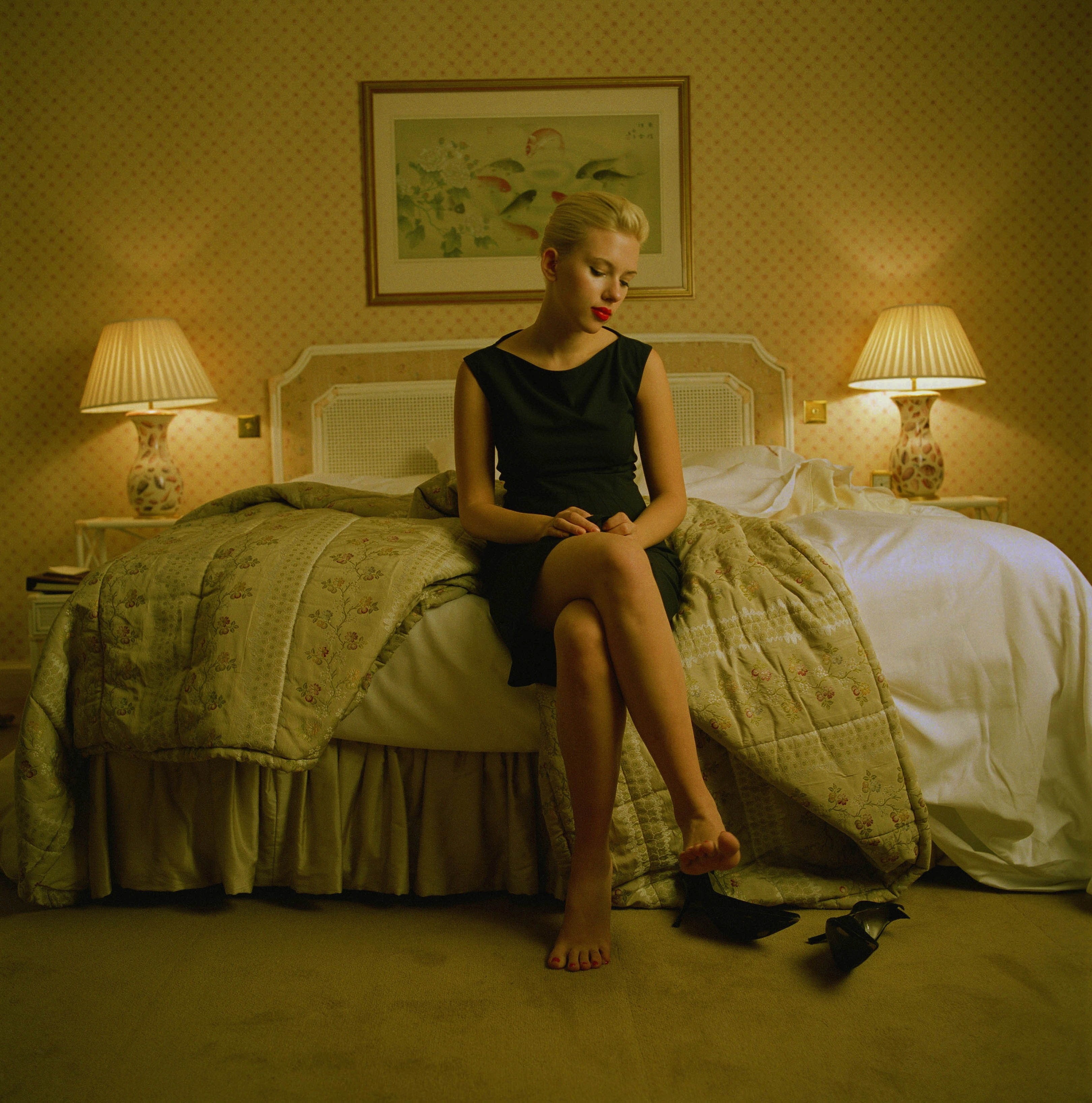 scarlett, feet, hd, johansson, people, Scarlett Johansson, 2K, x, art, Phone HD Wallpaper