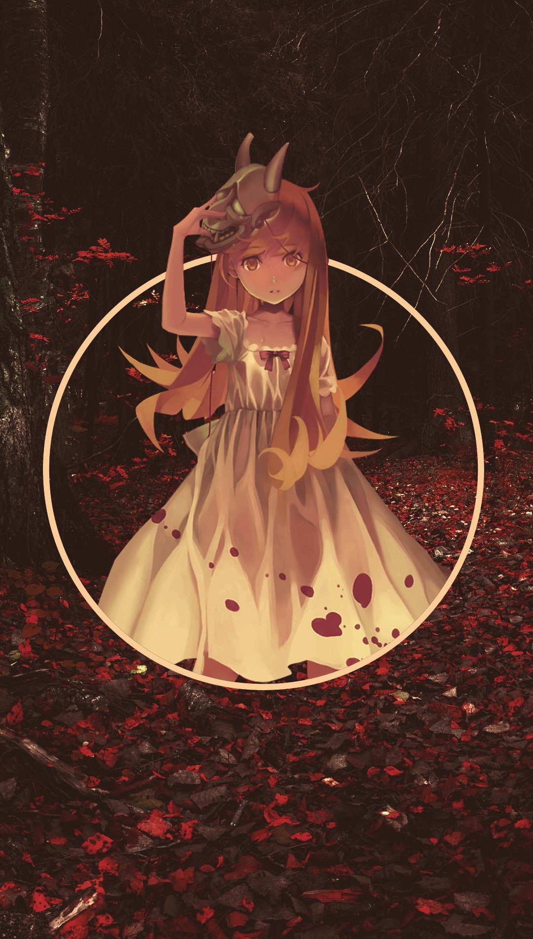 christmas, celebration, freshness, Oshino Shinobu, nature, food and drink, holiday - event, picture-in-picture, studio shot, creativity, Monogatari Series, Phone HD Wallpaper