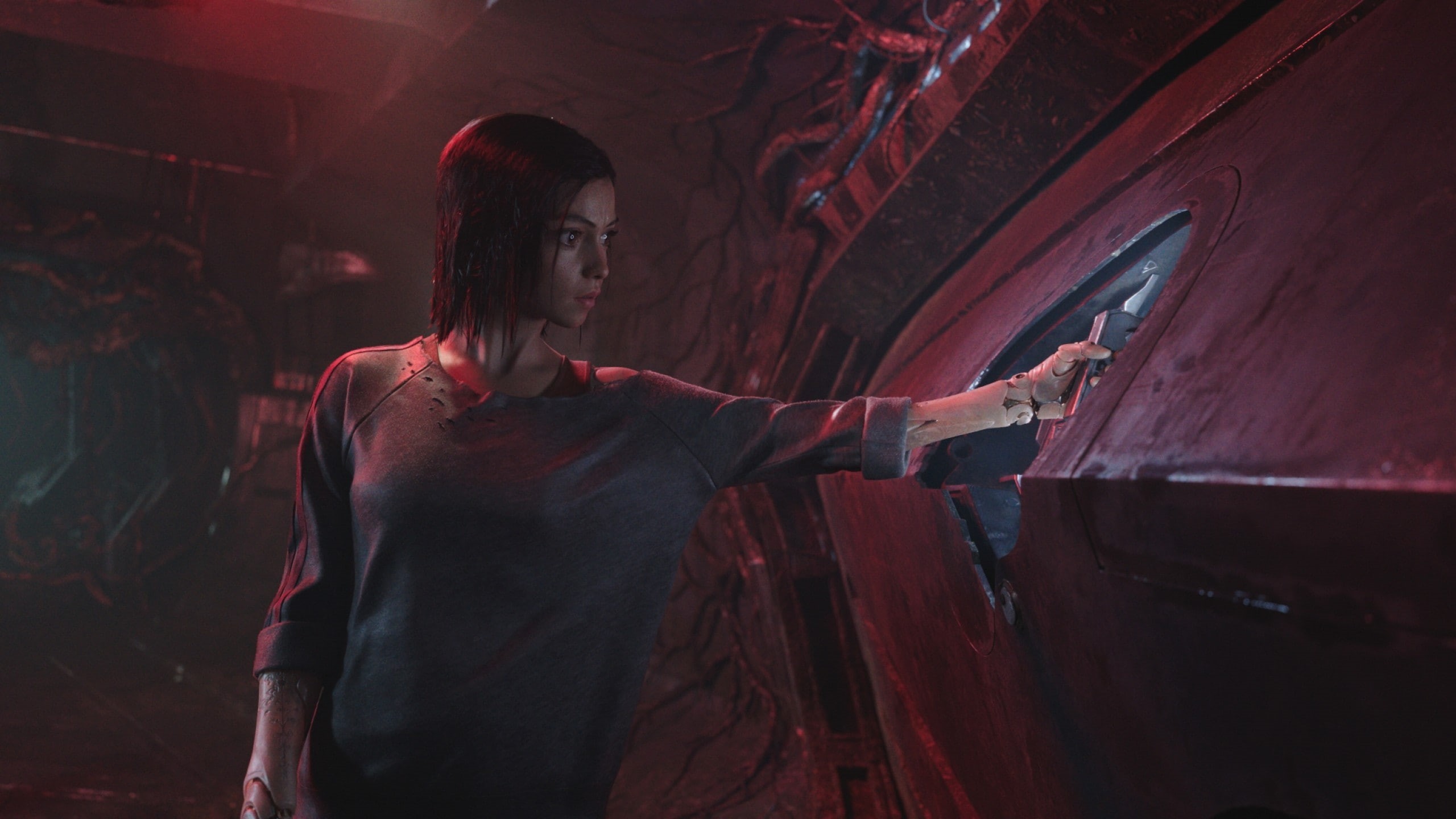 Rosa Salazar, Alita: Battle Angel, HD, 2K, HD Wallpaper