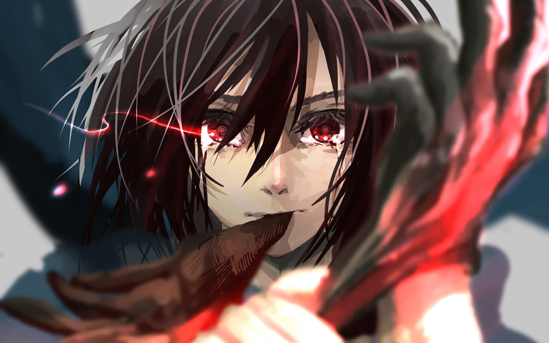 anime, beautiful woman, adult, young adult, hairstyle, hair, Shingeki no Kyojin, headshot, bangs, fashion, real people, 1080P, character, male, make-up, HD Wallpaper