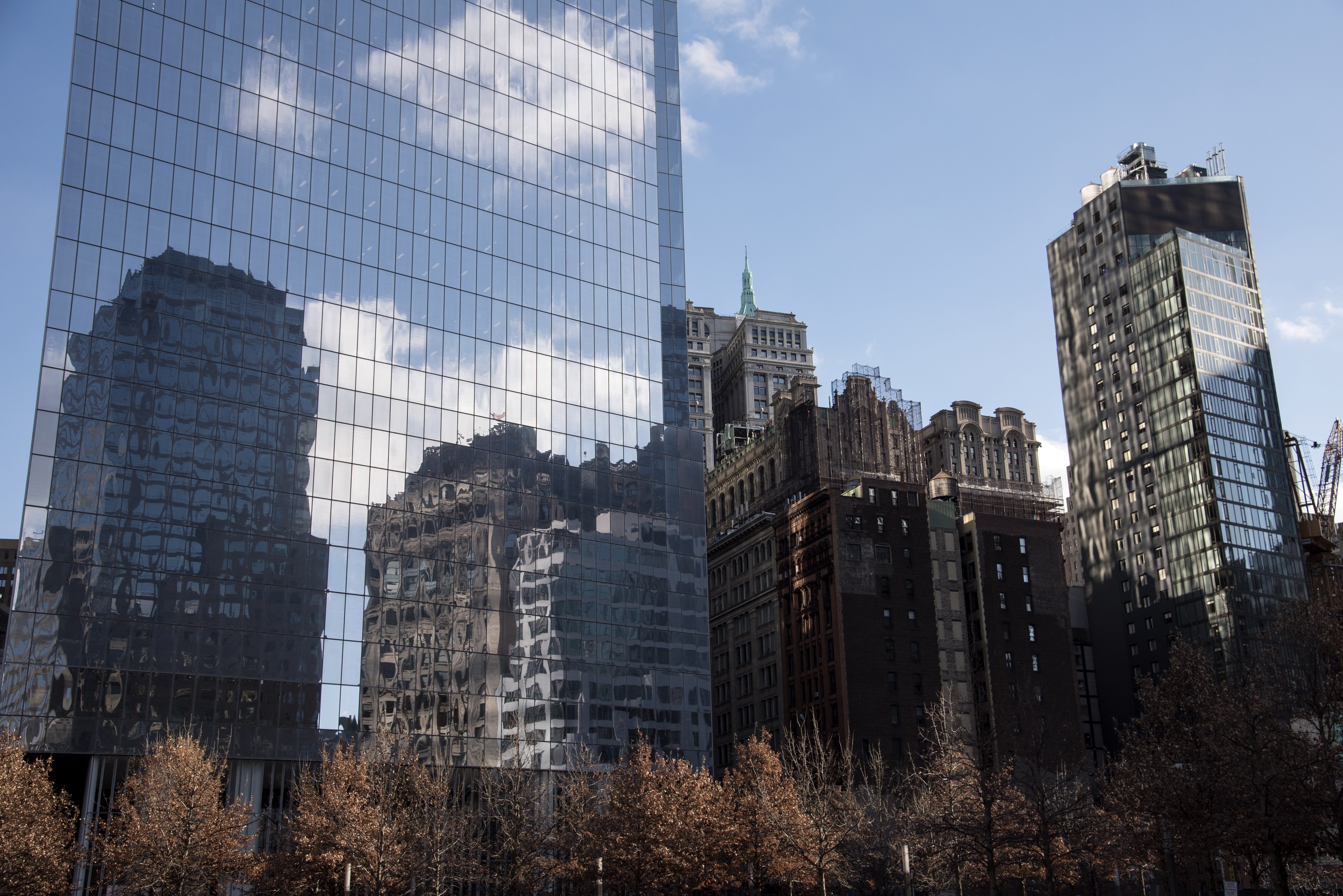 spire, office, architecture, office building exterior, built structure, building, financial district, building exterior, day, low angle view, glass facades, HD Wallpaper