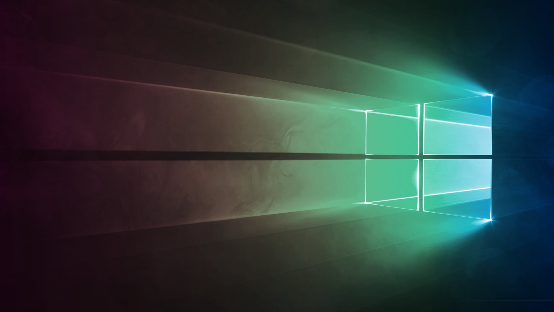 Windows 10, digital art, logo, Microsoft Windows, 1080P, HD Wallpaper