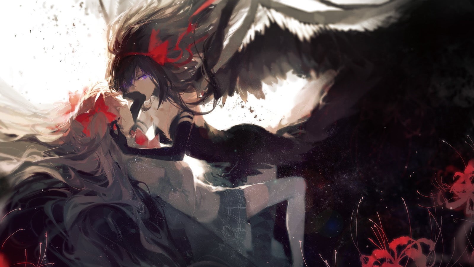 art and craft, lifestyles, anime girls, creativity, anime, domestic animals, Mahou Shoujo Madoka Magica, mammal, horned, people, costume, 720P, Kaname Madoka, HD Wallpaper