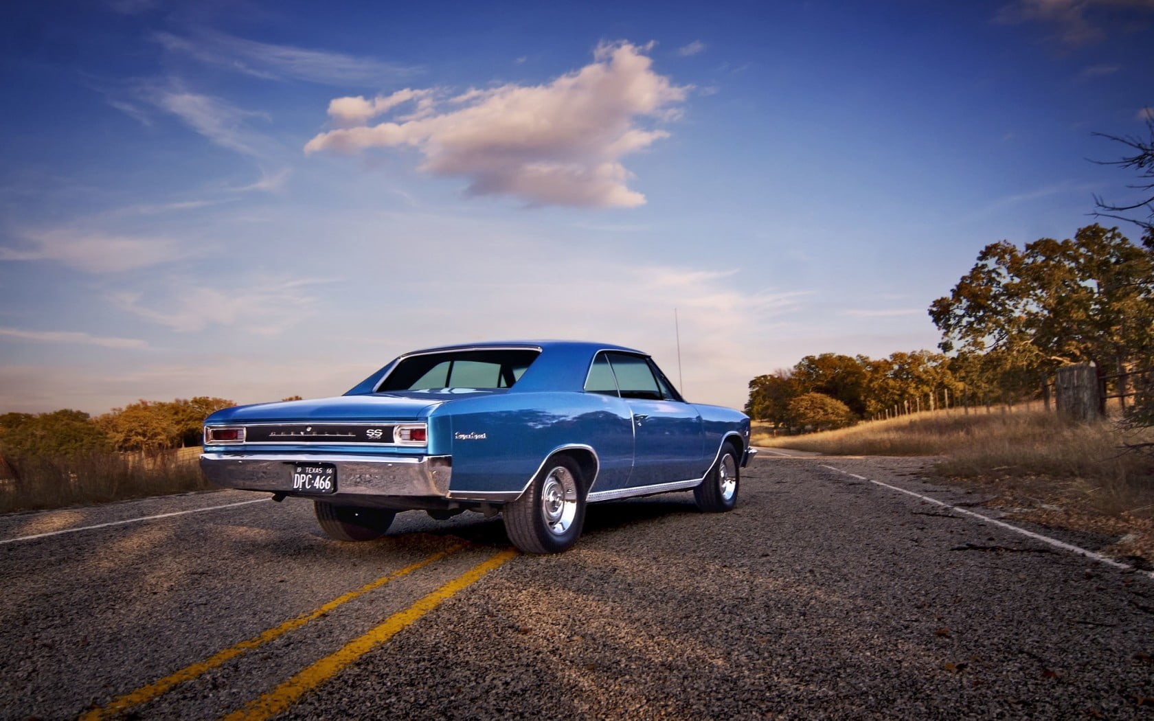 sky, mode of Transport, direction, the way forward, history, old-fashioned, car, land Vehicle, day, elegance, street, 1966, road trip, city, chevrolet, HD Wallpaper