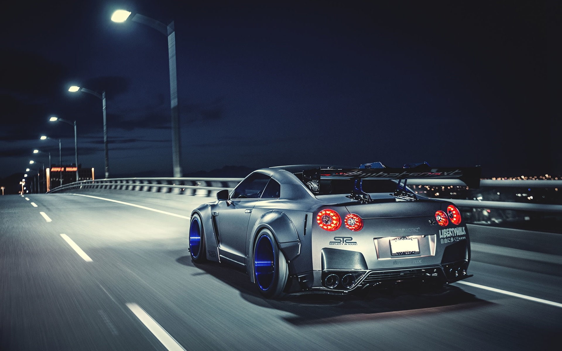 walk, liberty, nissan gtr, gtr, nissan, 1080P, HD Wallpaper