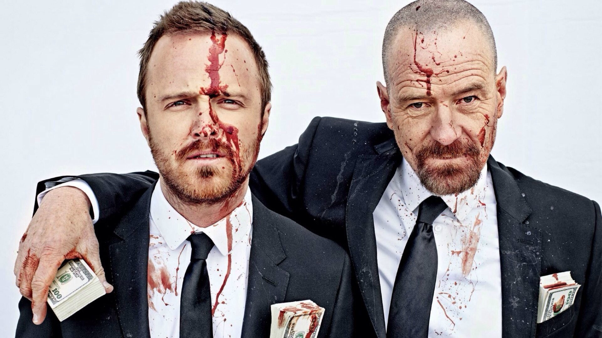 Walter White, Jesse Pinkman, the series, Bryan Cranston, Aaron Paul, breaking bad, 1080P, Heisenberg, HD Wallpaper